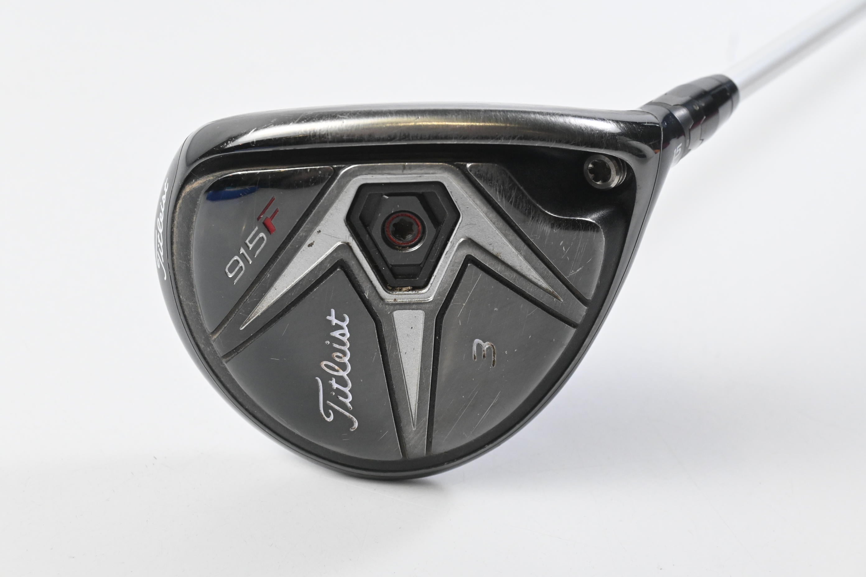 Titleist 915 F #3 Wood / 15 Degree / Stiff Flex Aldila Rogue 95 MSI 70 Shaft