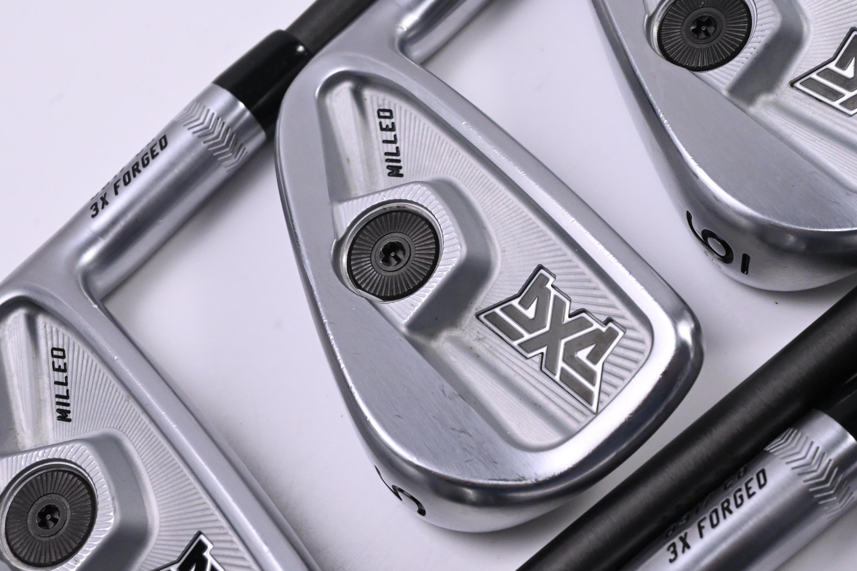 PXG 0317 CB Milled Irons / 4-PW / Regular Flex Steelfiber i70 Black Label Shafts