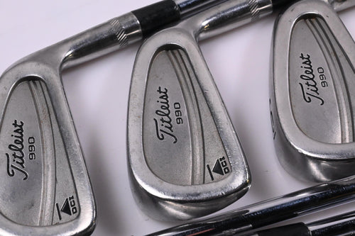 Titleist DCI 990 Irons / 4-PW / Stiff Flex Dynamic Gold S300 Shafts