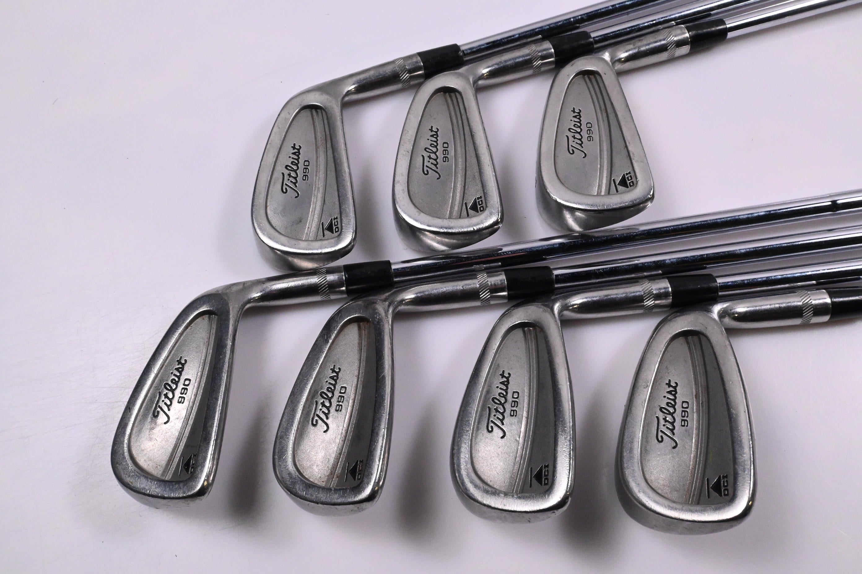 Titleist DCI 990 Irons / 4-PW / Stiff Flex Dynamic Gold S300 Shafts