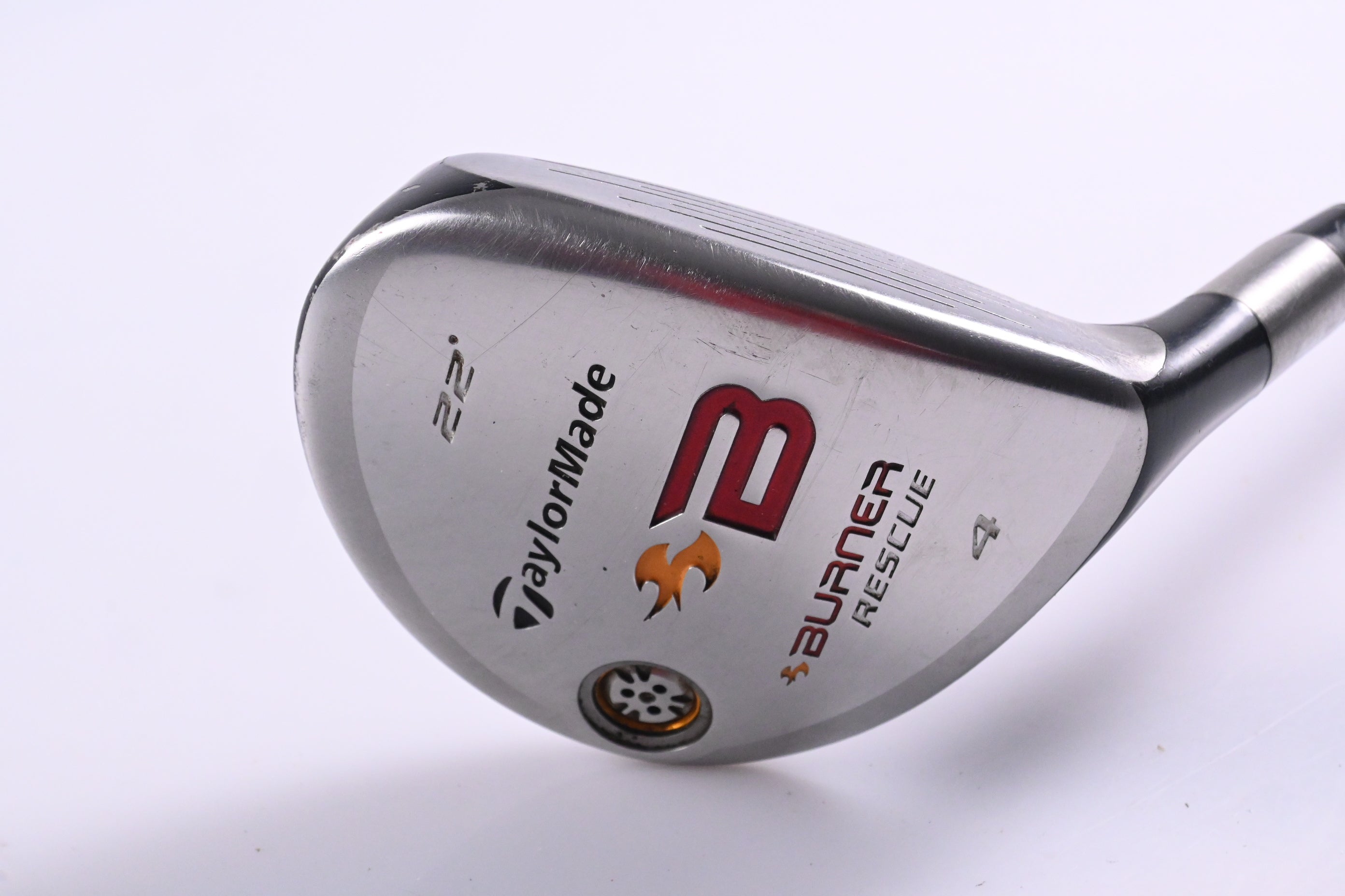 Taylormade Burner 2007 #4 Hybrid / 22 Degree / Regular Flex Burner Reax 60 Shaft