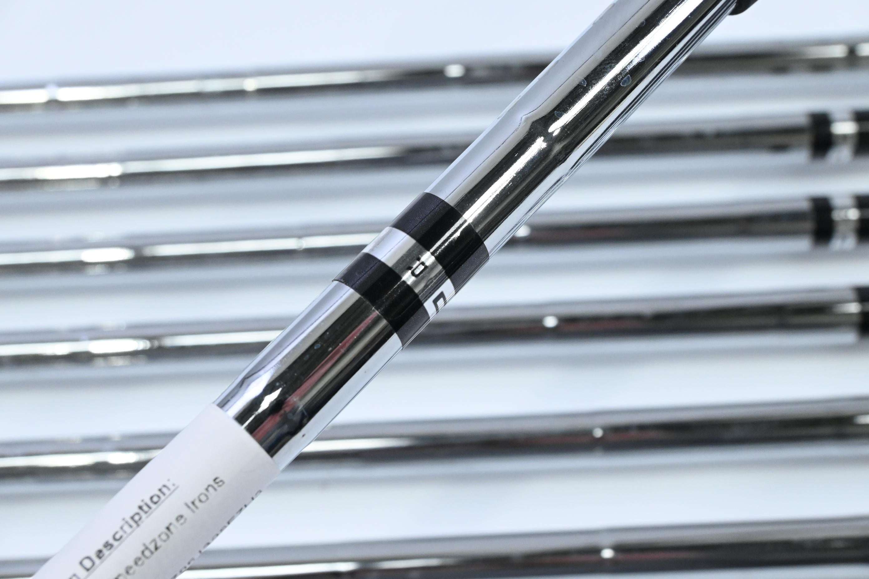 Left Hand Cobra King Speedzone Irons / 5-PW+GW / Regular Flex Cobra Shafts