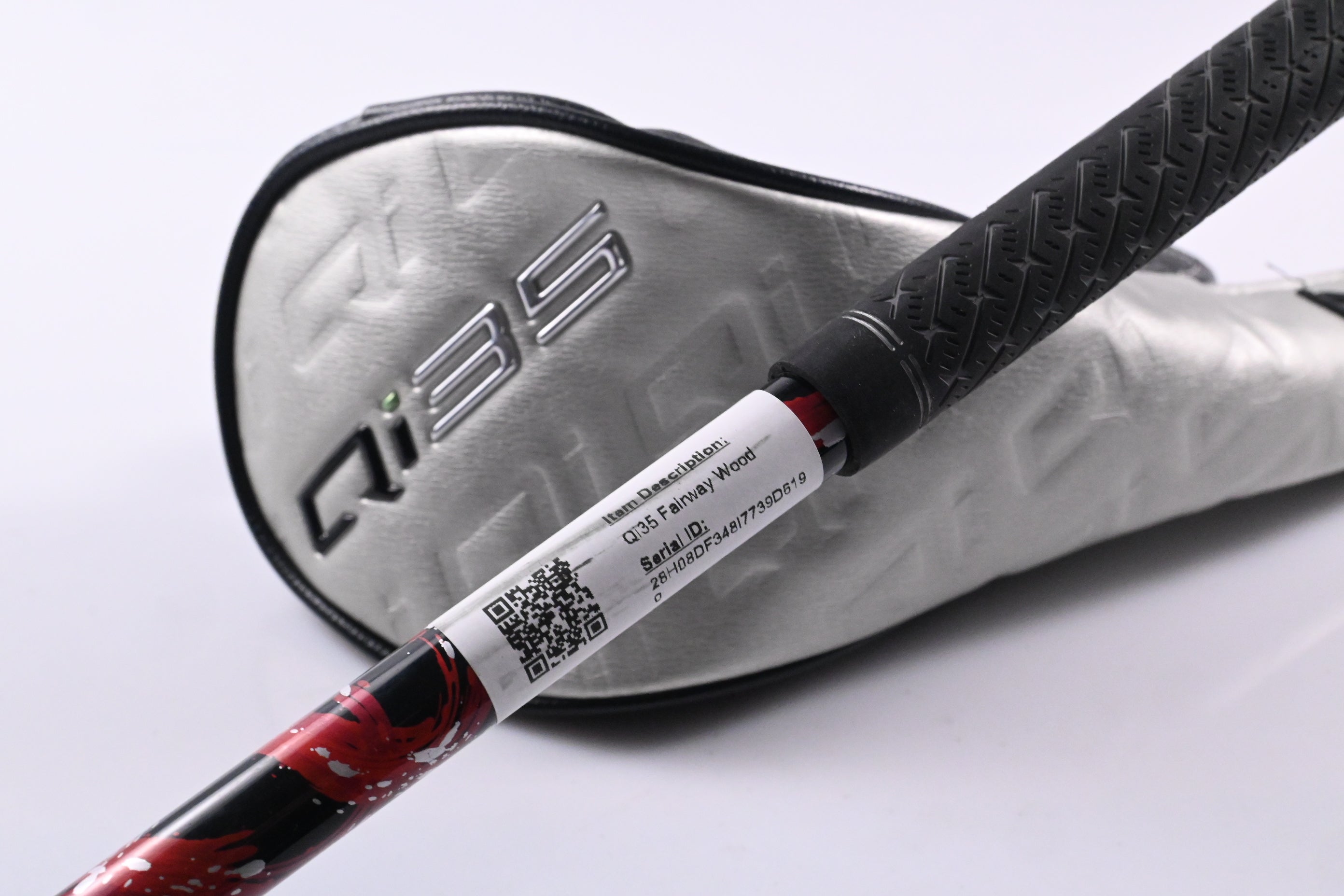 Taylormade Qi35 #3 Wood / 15 Degree / Stiff Flex Kai`li Red 75 Shaft