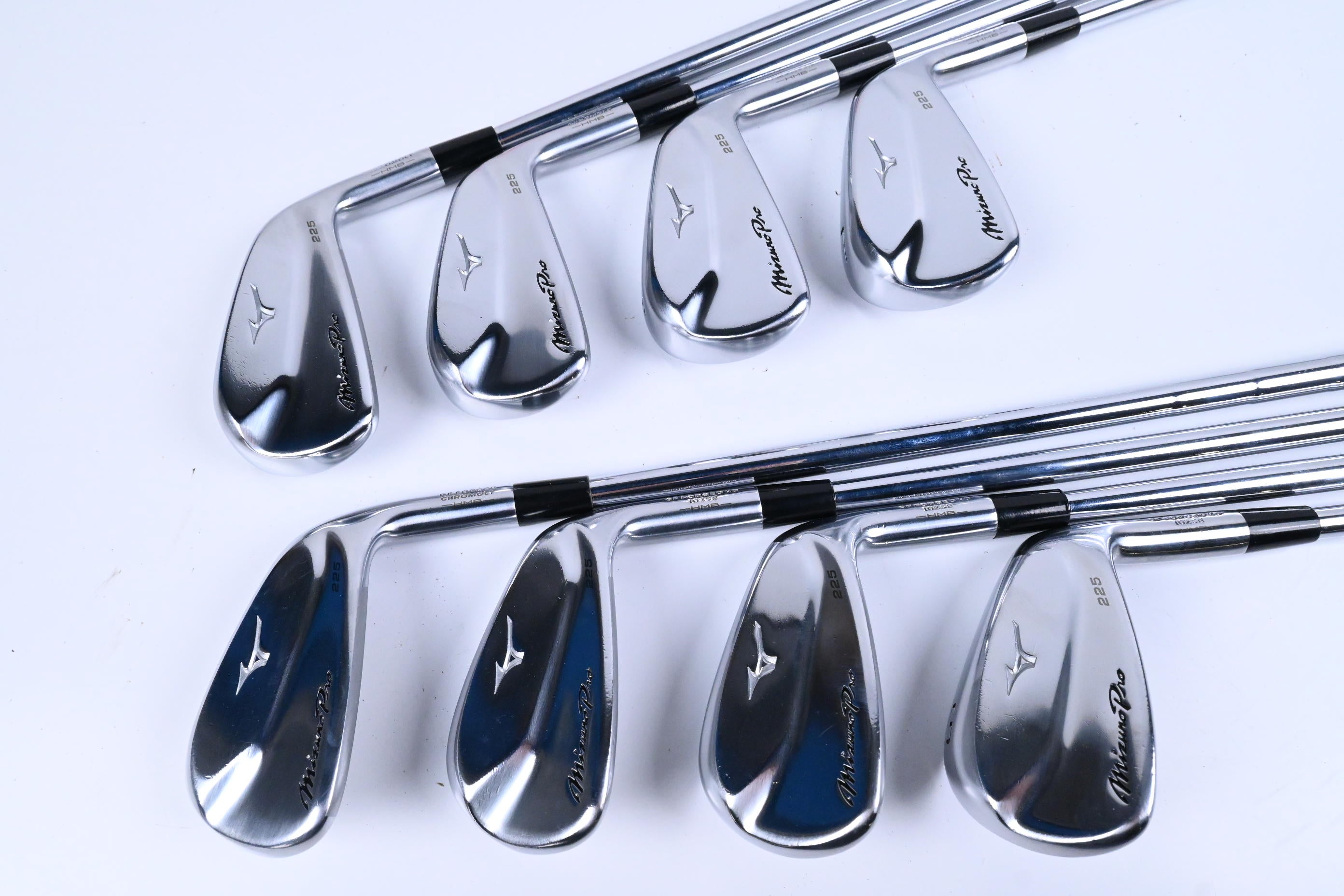 Mizuno Pro 225 Irons / 4-PW+GW / Stiff Flex Dynamic Gold S300 105 Shafts