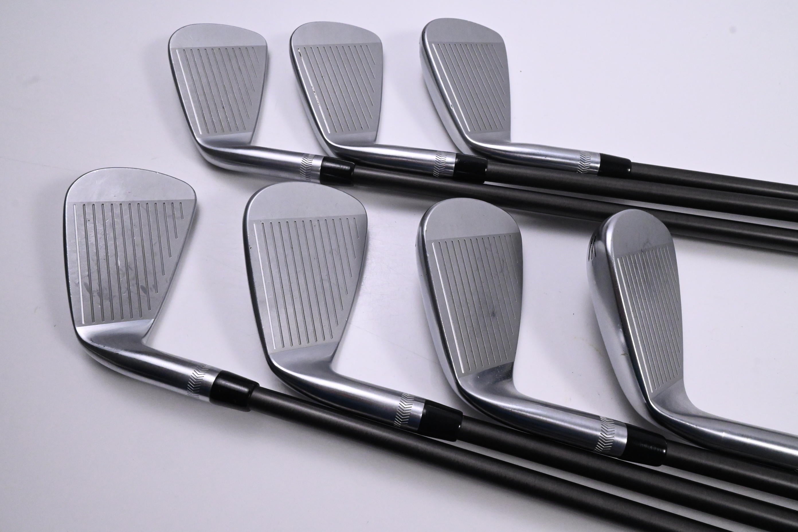 PXG 0317 CB Milled Irons / 4-PW / Regular Flex Steelfiber i70 Black Label Shafts