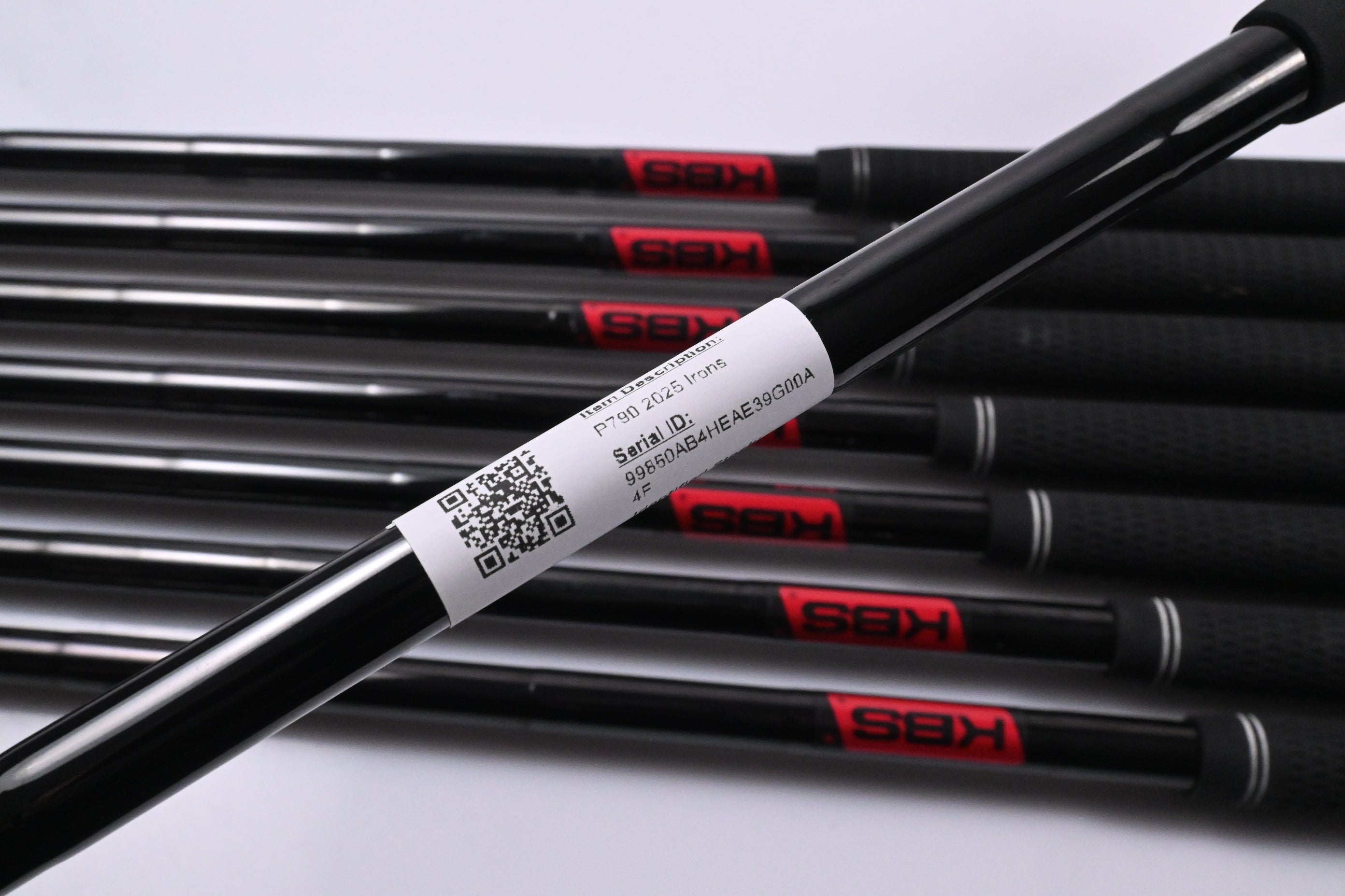Taylormade P790 2025 Irons / 4-PW+GW / Stiff Flex KBS Tour Shafts