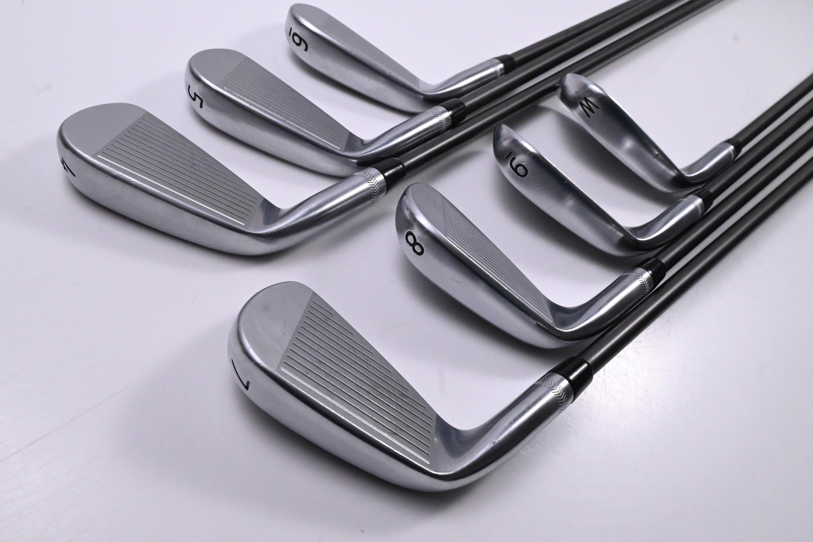 PXG 0317 CB Milled Irons / 4-PW / Regular Flex Steelfiber i70 Black Label Shafts