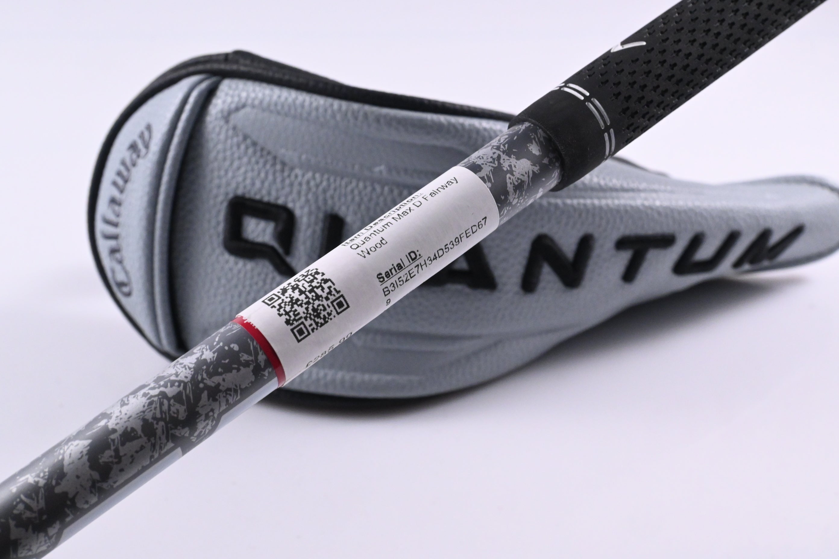 Callaway Quantum Max D #5 Wood / 18 Degree / Regular Flex Denali Frost Silver 60