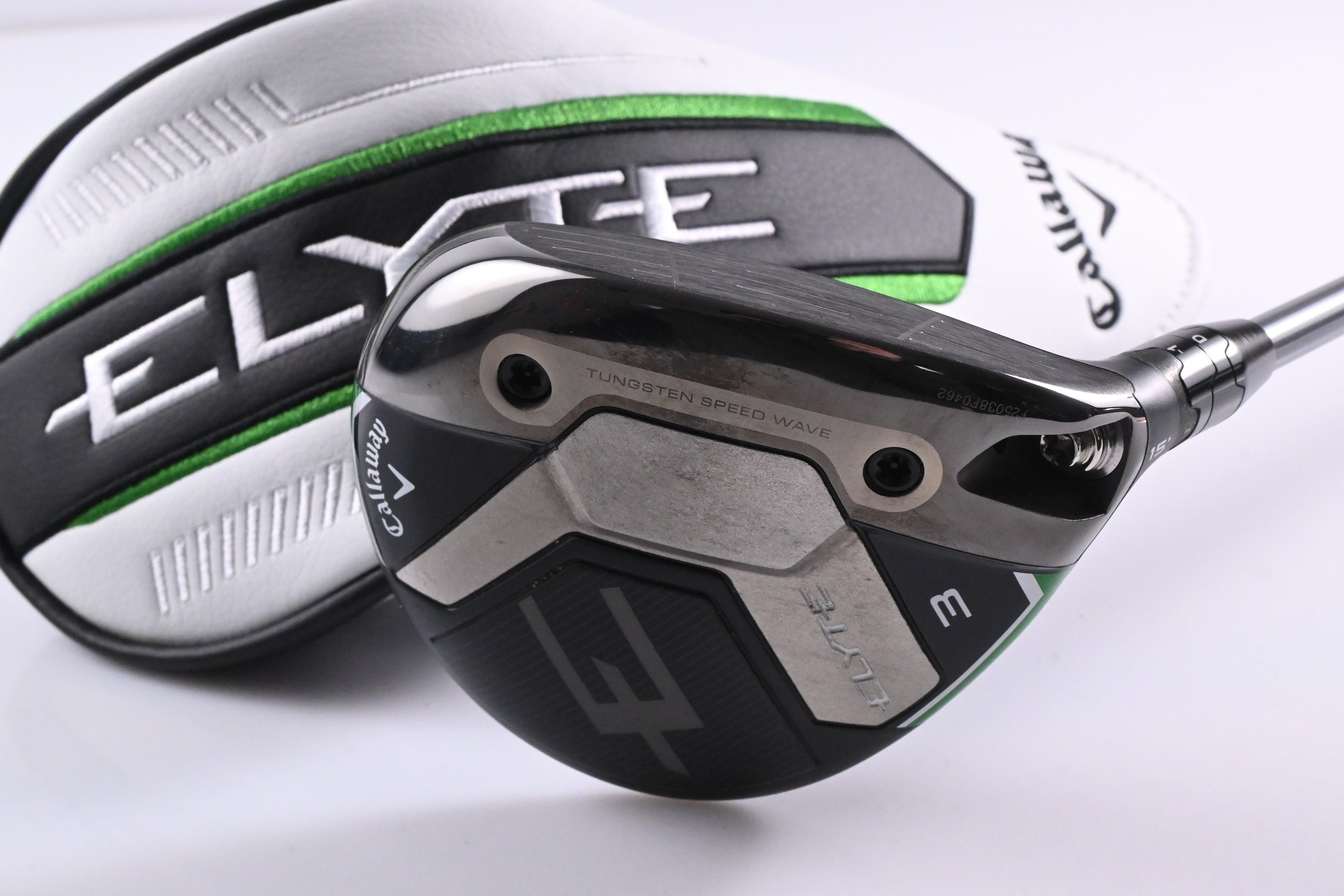 Callaway Elyte #3 Wood / 15 Degree / Stiff Flex Denali Charcoal 70 Shaft