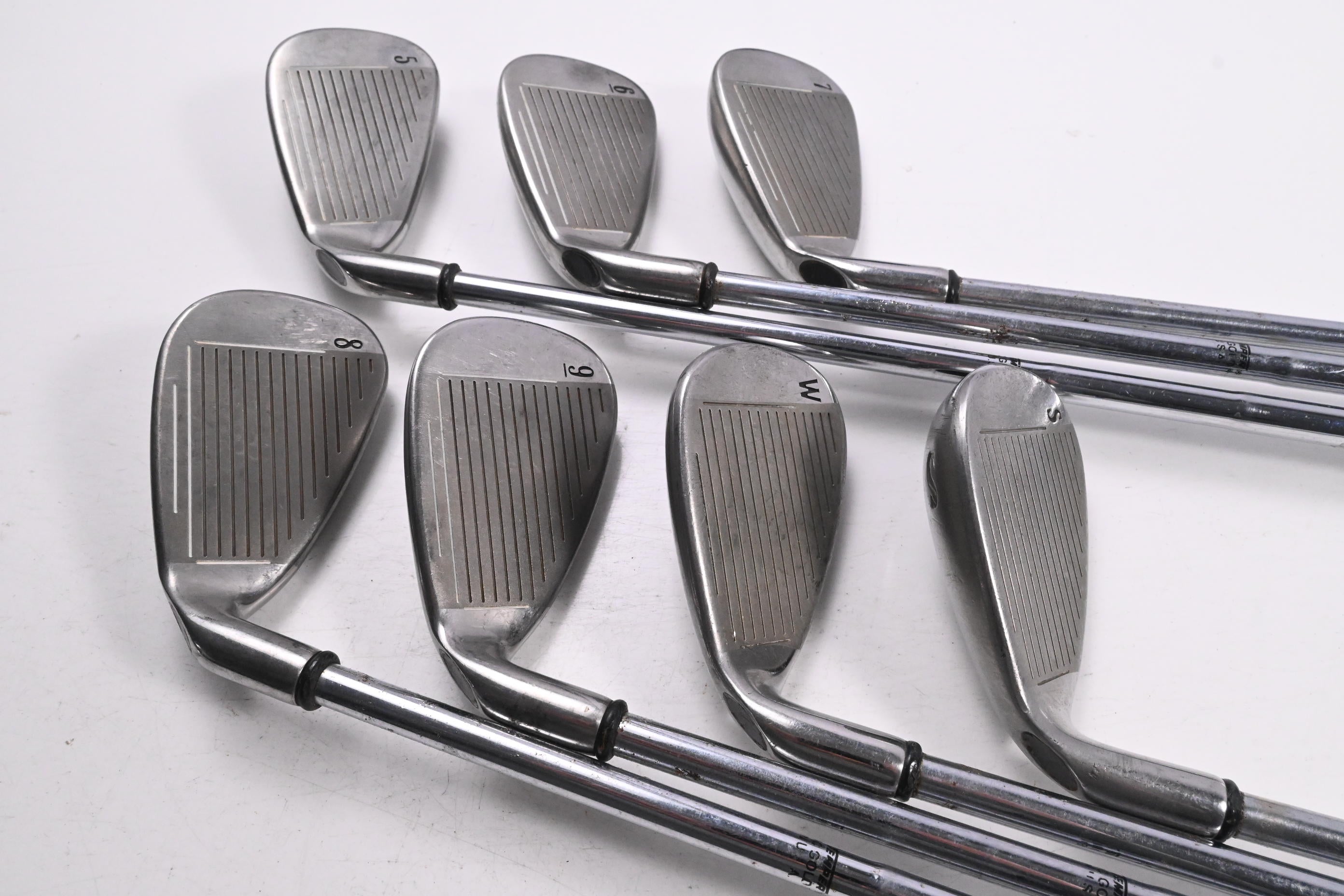 Callaway Big Bertha 2002 Irons / 5-PW+SW / Stiff Flex Dynamic Gold S300 Shafts