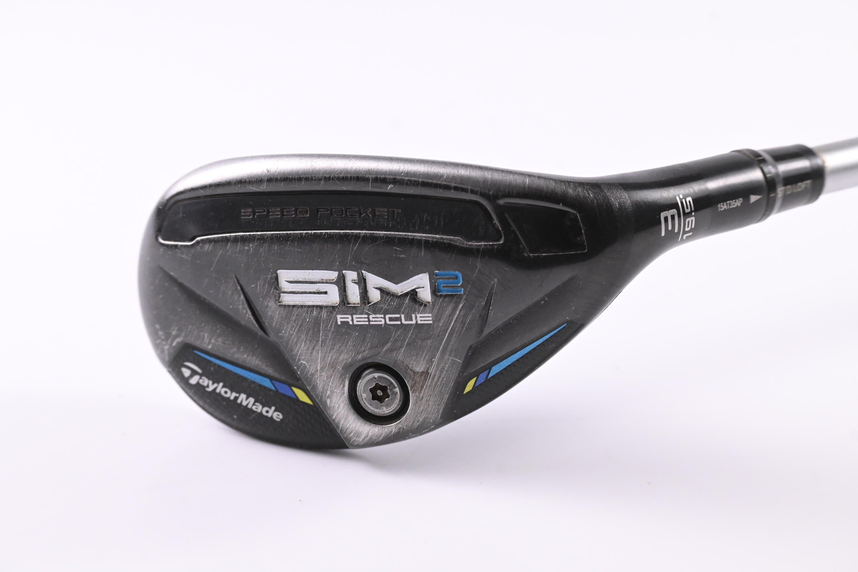 Taylormade SIM2 #3 Hybrid / 19.5 Degree / Stiff Flex Tensei CK Blue 80 Shaft