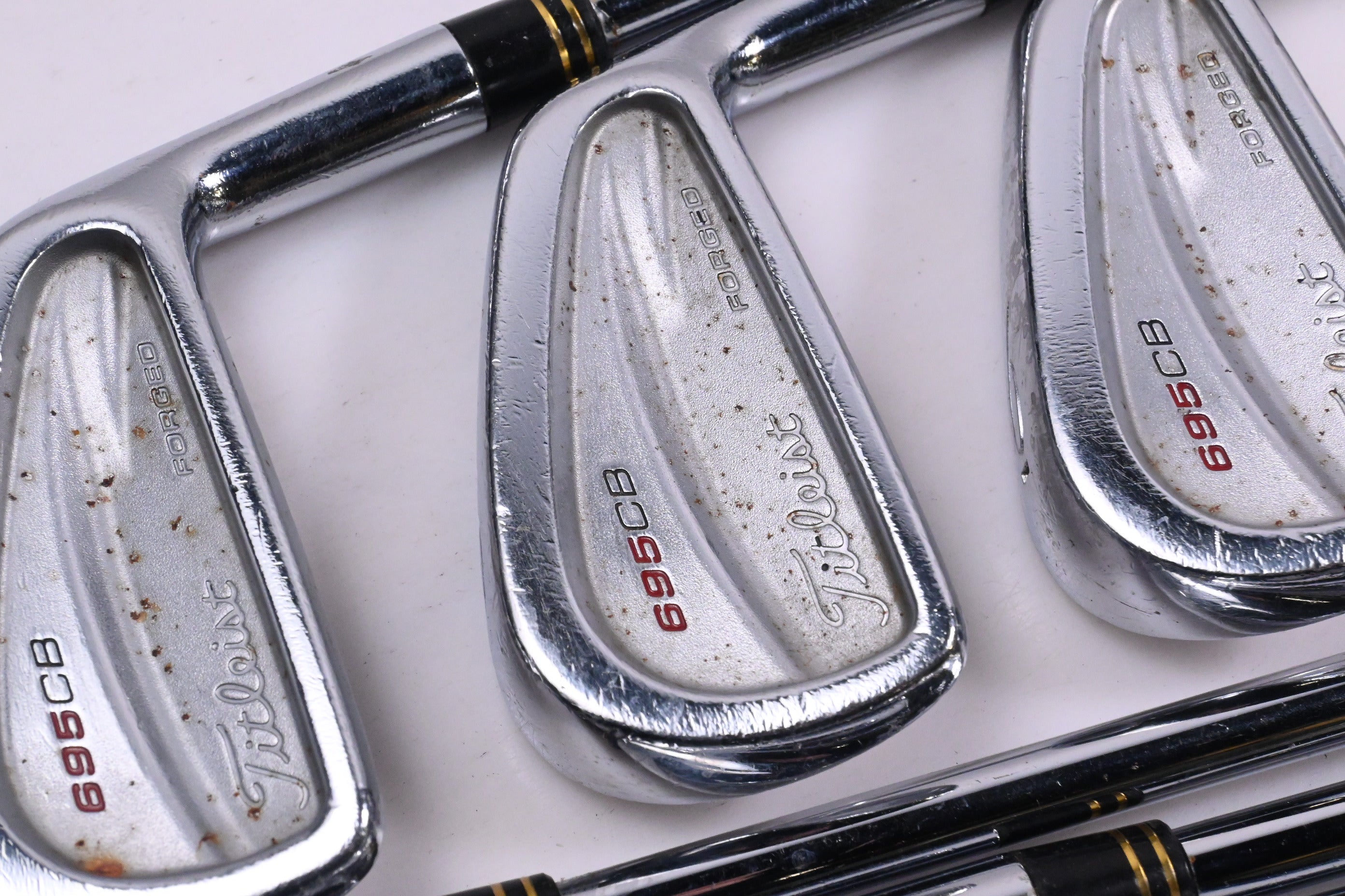 Titleist 695CB Irons / 4-PW / X-Flex Rifle Precision Shafts