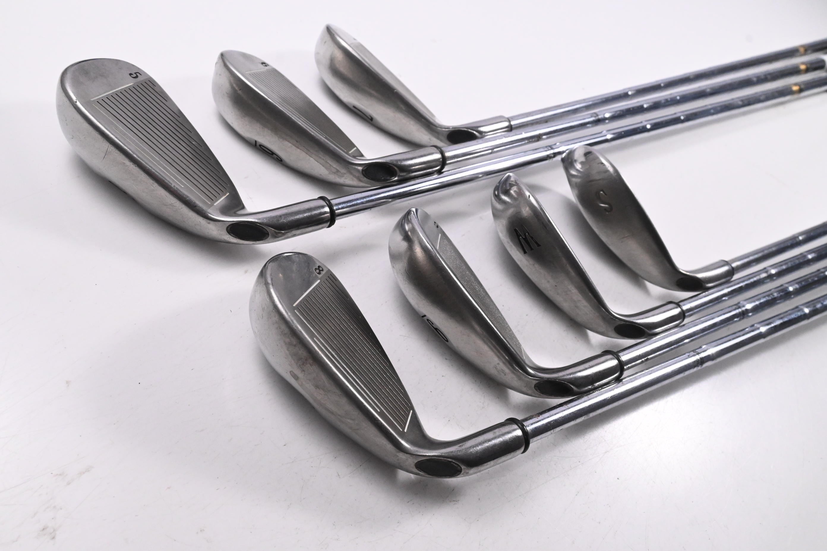 Callaway Big Bertha 2002 Irons / 5-PW+SW / Stiff Flex Dynamic Gold S300 Shafts