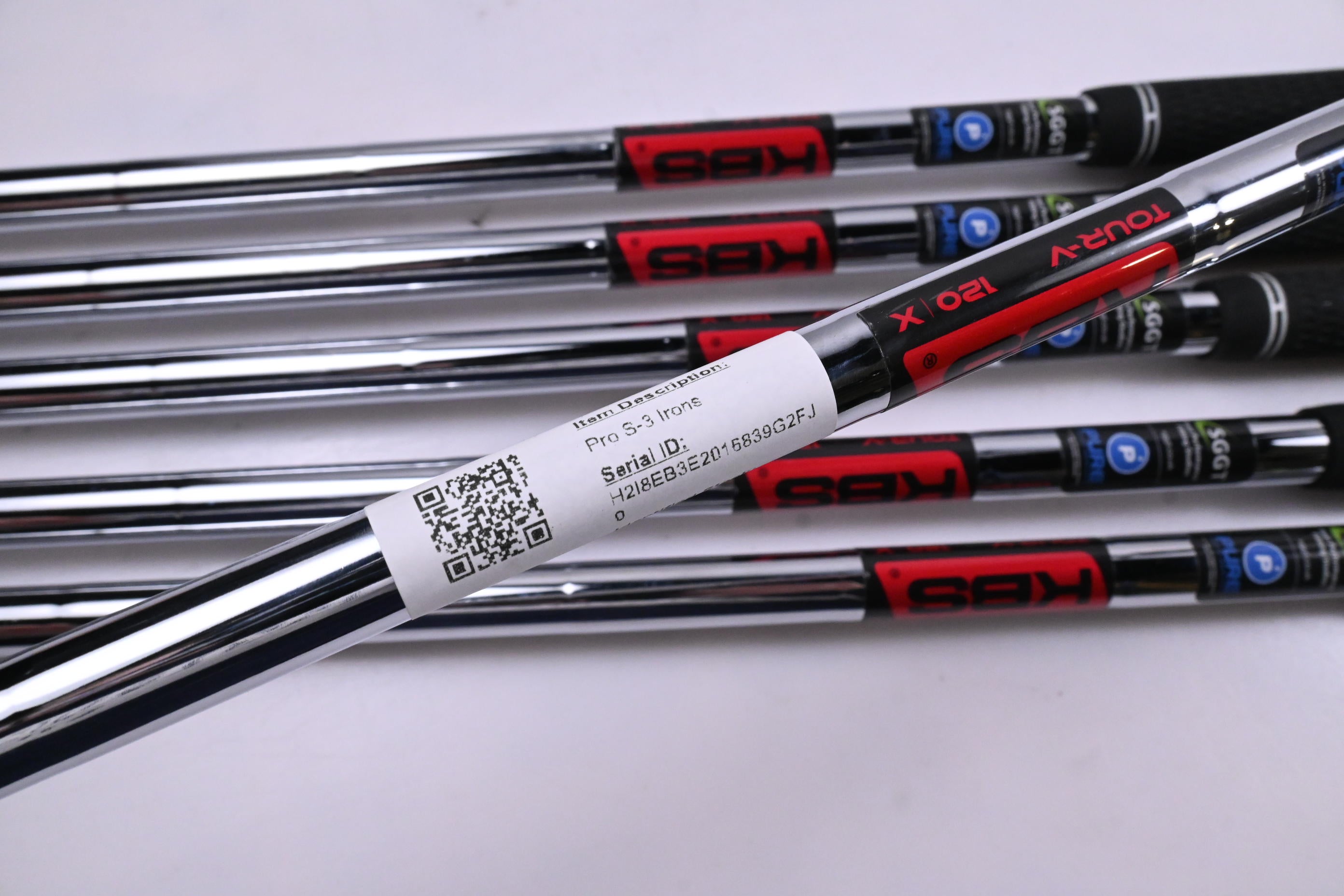 Mizuno Pro S-3 Irons / 5-PW / X-Flex KBS Tour-V 120 Shafts