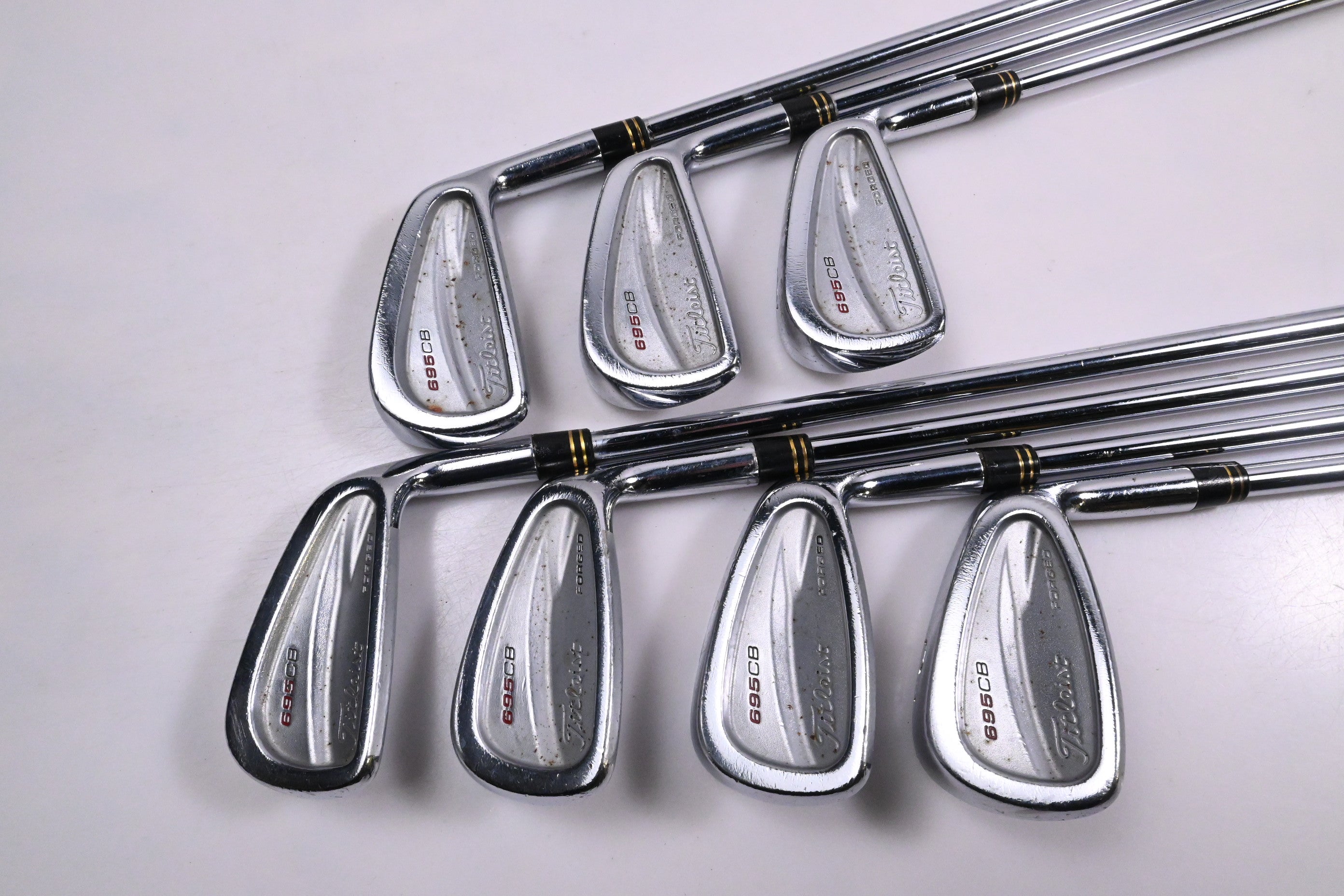 Titleist 695CB Irons / 4-PW / X-Flex Rifle Precision Shafts