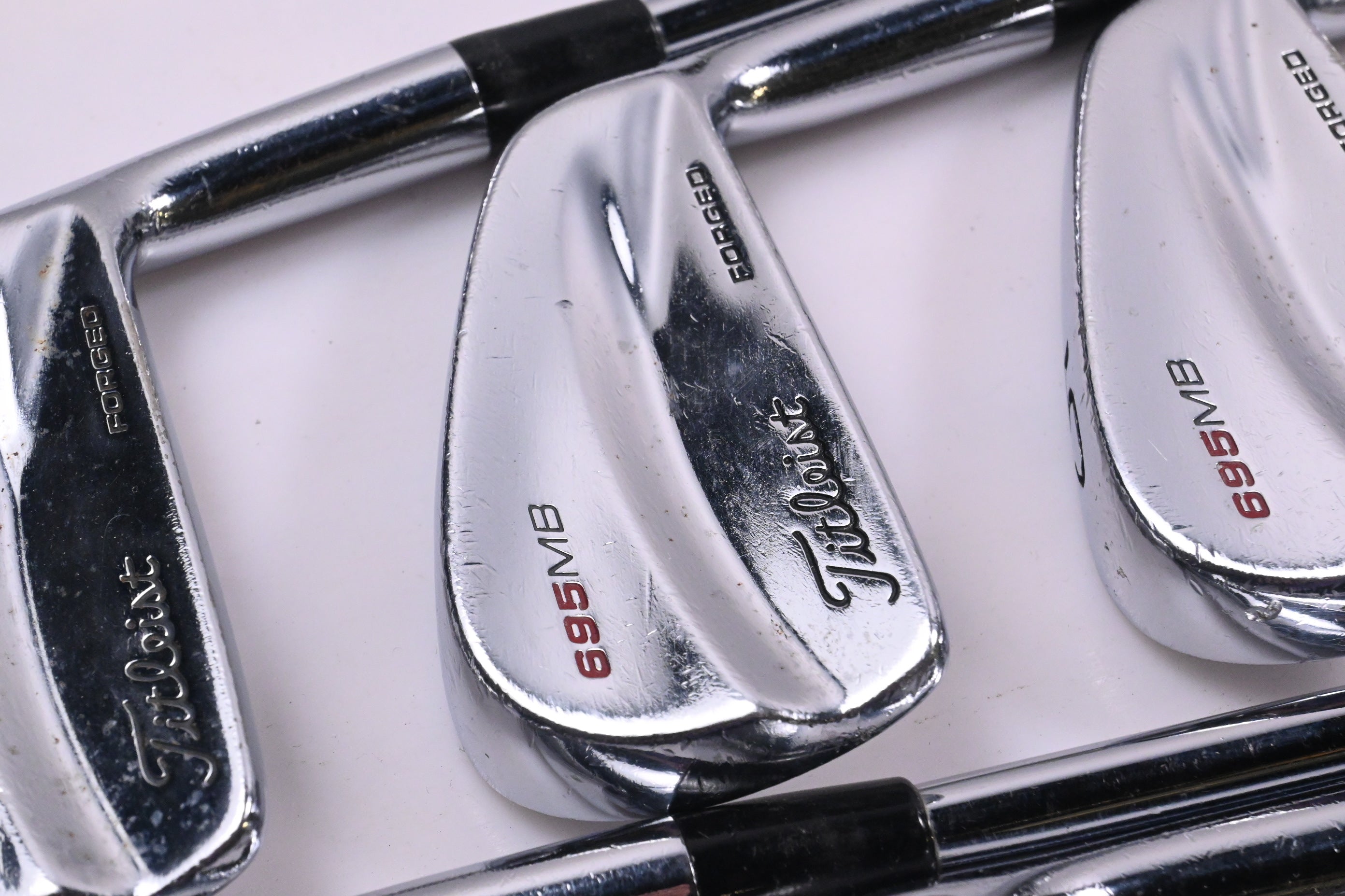 Titleist 695 Forged Irons / 3-PW / Stiff Flex Dynamic Gold S300 Shafts