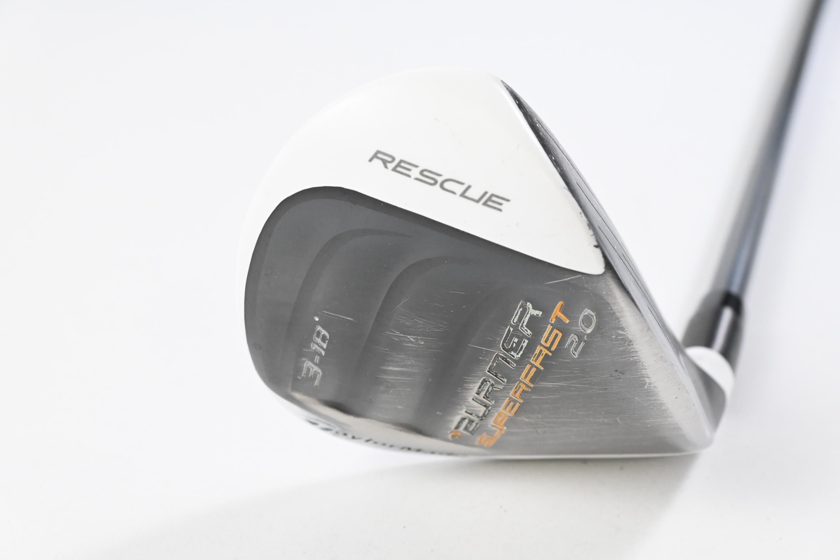 Taylormade Burner Superfast 2.0 #3 Hybrid / 18 Degree / Stiff Flex REAX 60 Shaft