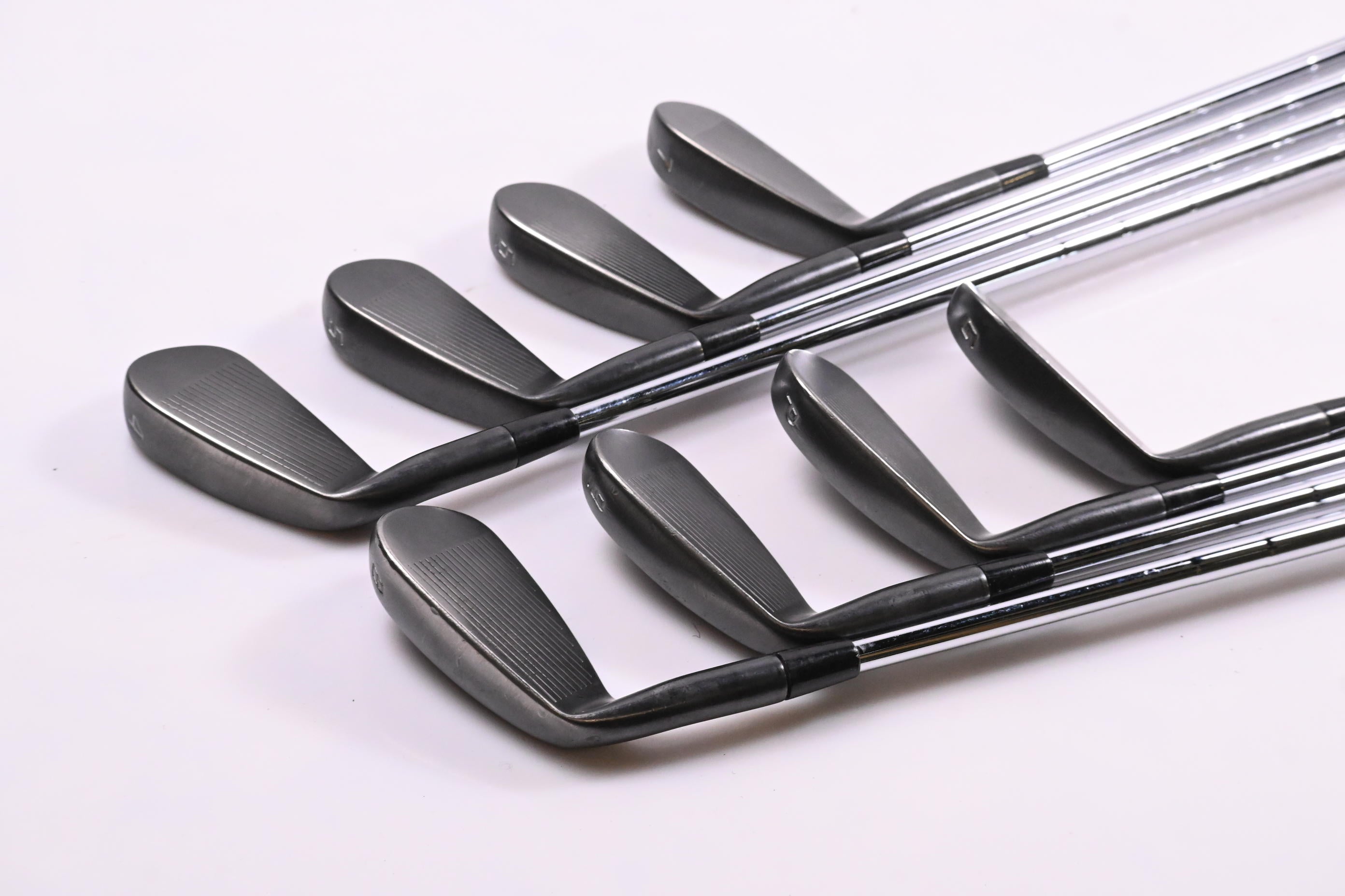 Cobra King Forged Tec Black Irons / 4-PW+GW / Stiff Flex KBS Tour FLT 120