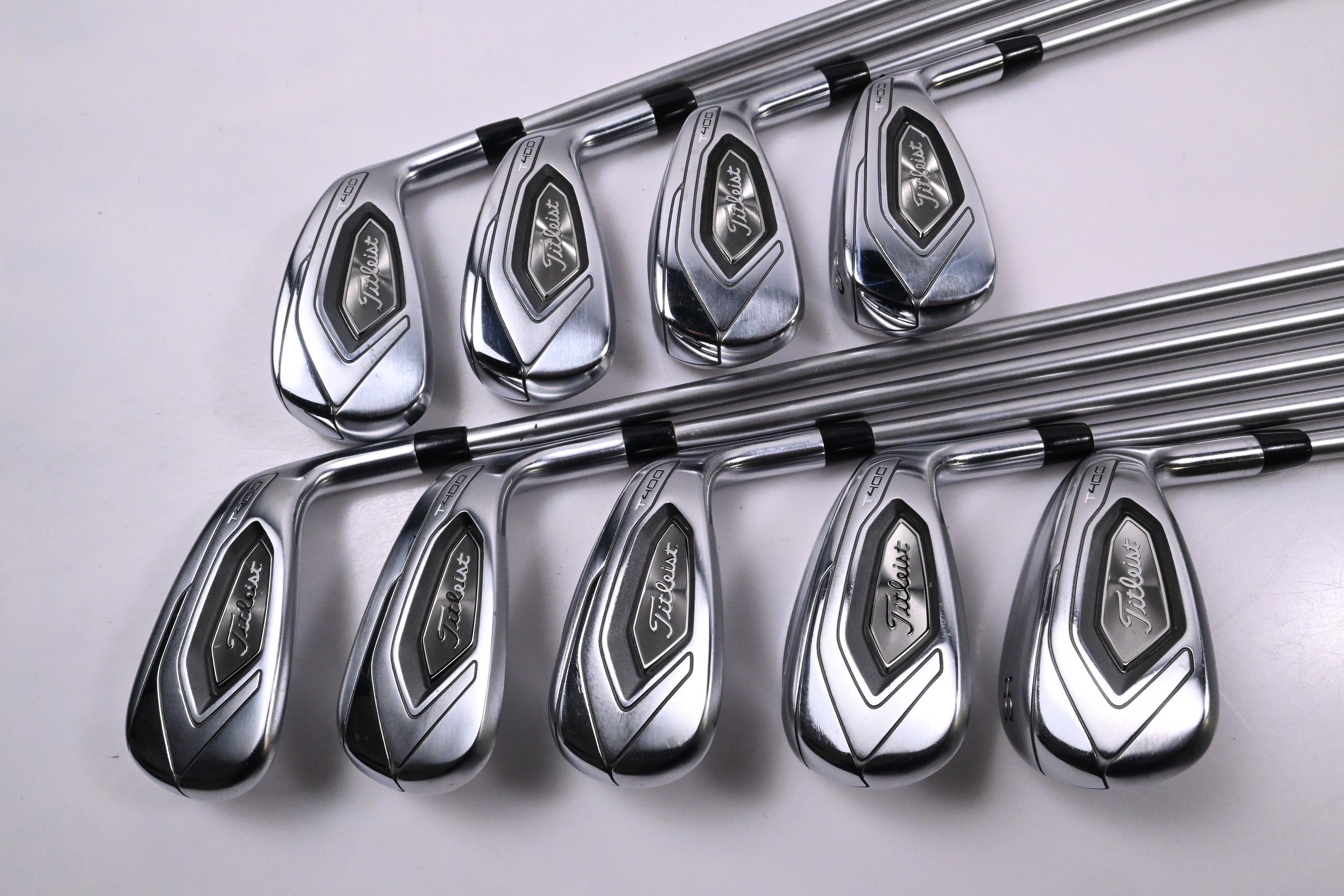 Titleist T400 2020 Irons / 5-PW+43°+49°+55° / Senior Flex Fubuki MV 50 Shafts