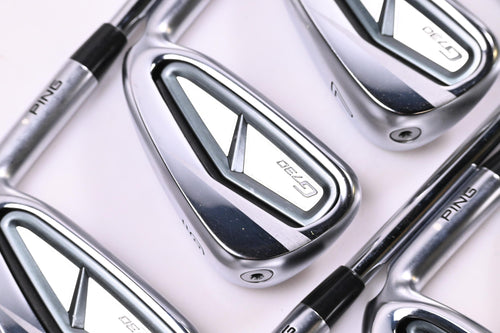 Ping G730 Irons / 5-PW+GW+50° / White Dot / Regular Flex Elevate MPH 95 Shafts