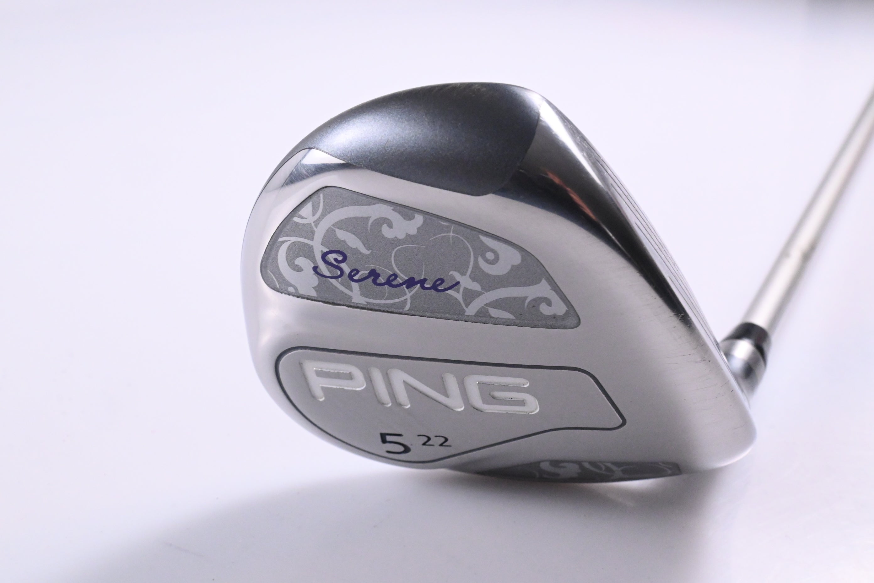 Ladies Ping Serene #5 Wood / 22 Degree / Ladies Flex Ping ULT 210 Shaft
