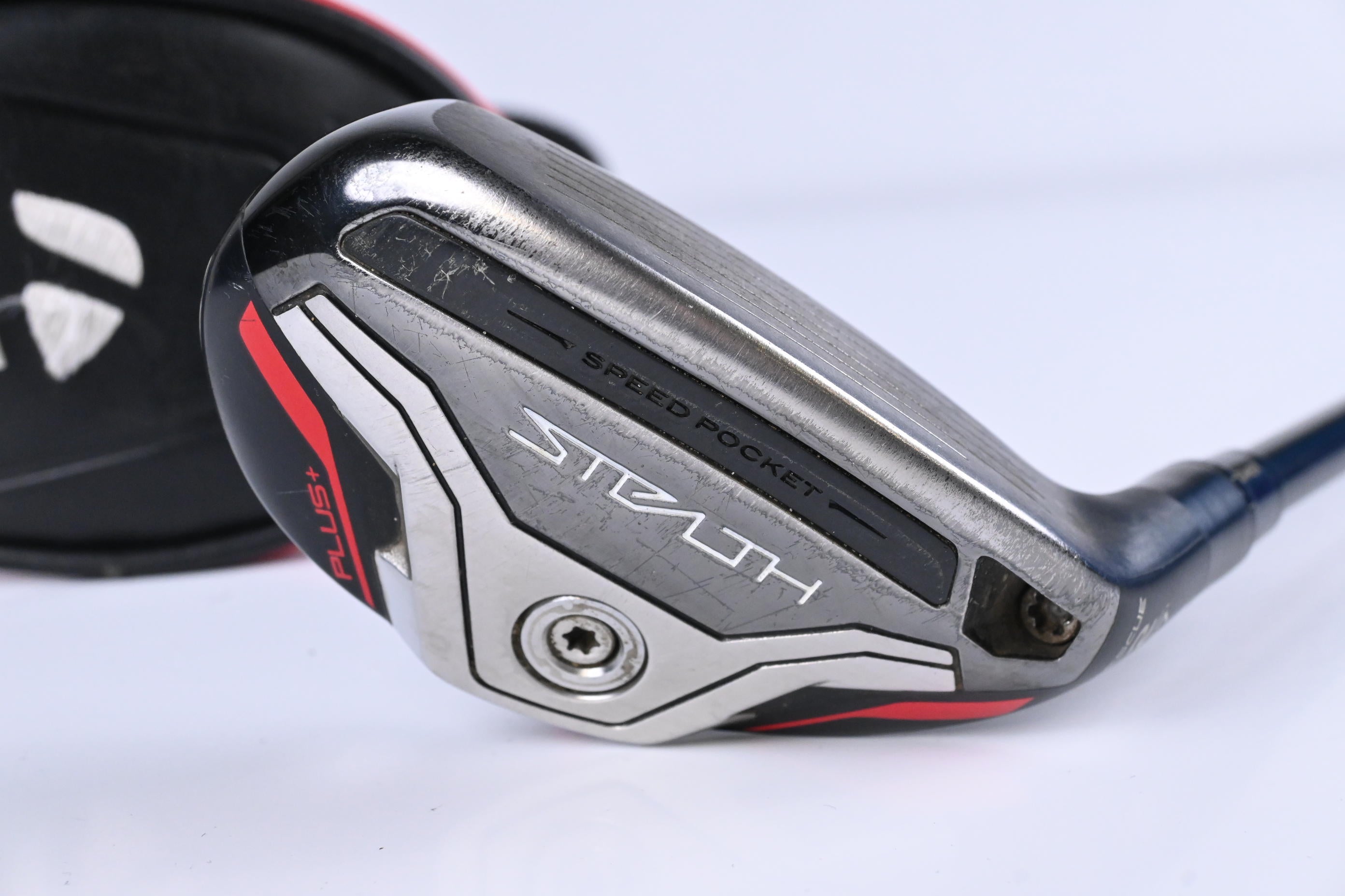Taylormade Stealth Plus #2 Hybrid / 17 Degree / Stiff Flex HZRDUS Smoke Red RDX