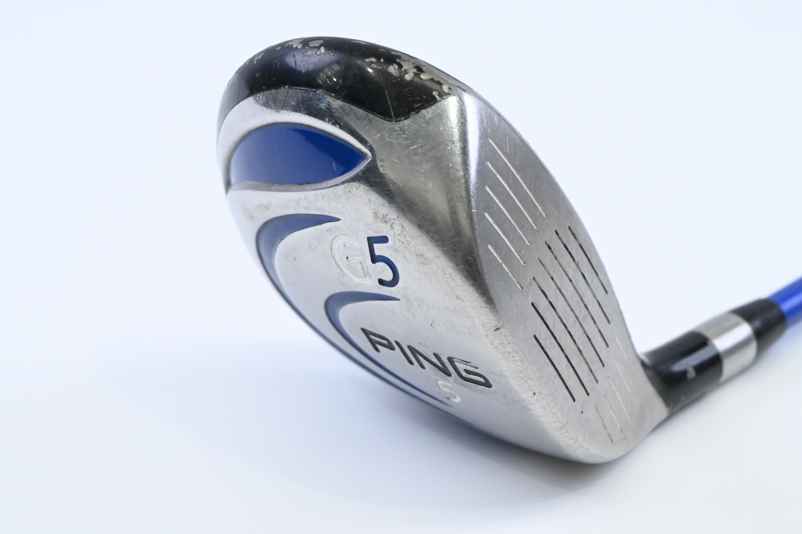 Ping G5 #5 Wood / 18 Degree / Regular Flex Grafalloy ProLaunch Blue 75 Shaft