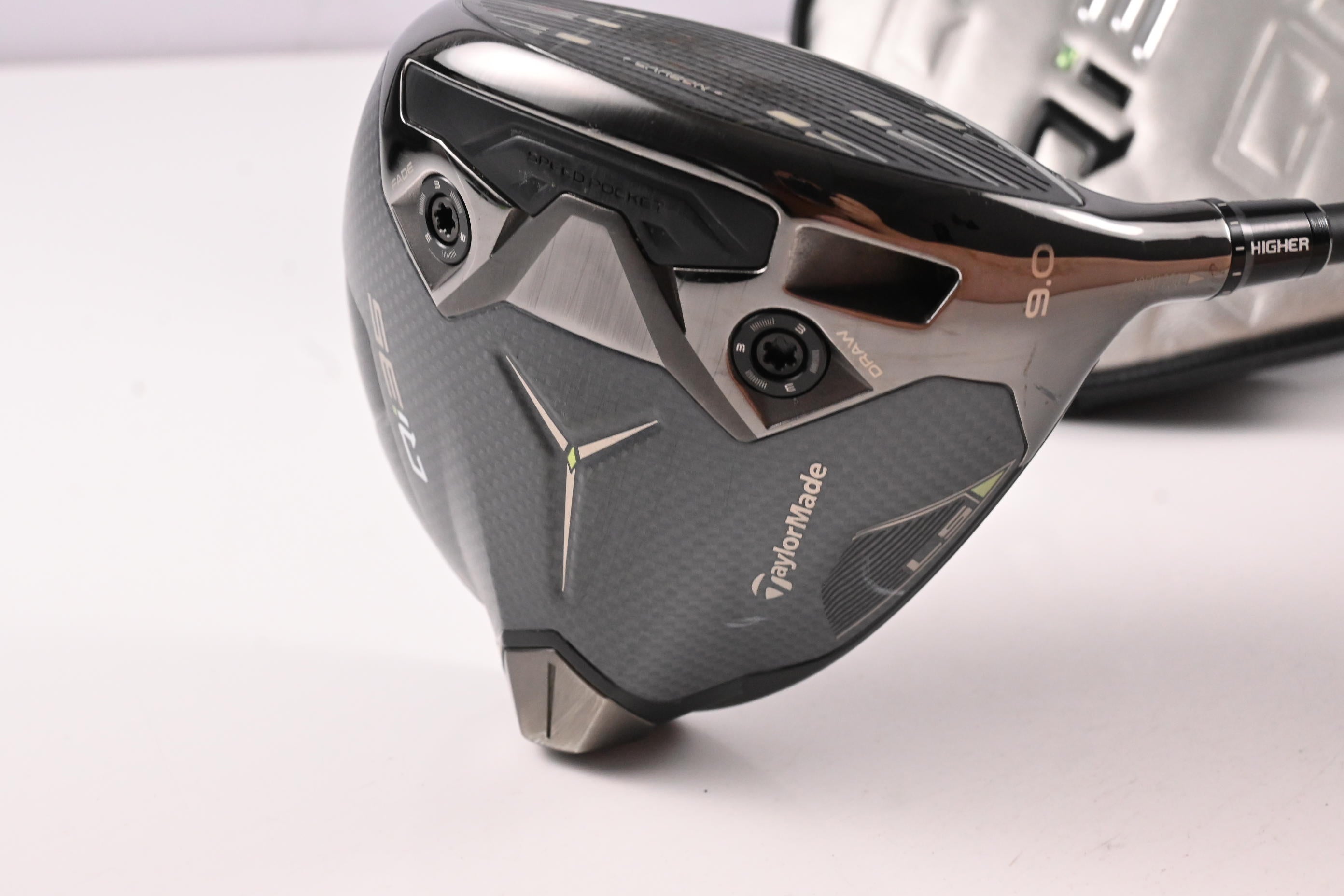 Taylormade Qi35 LS Driver / 9 Degree / Stiff Flex Kai`li Dark Waves Blue CB 60 Shaft