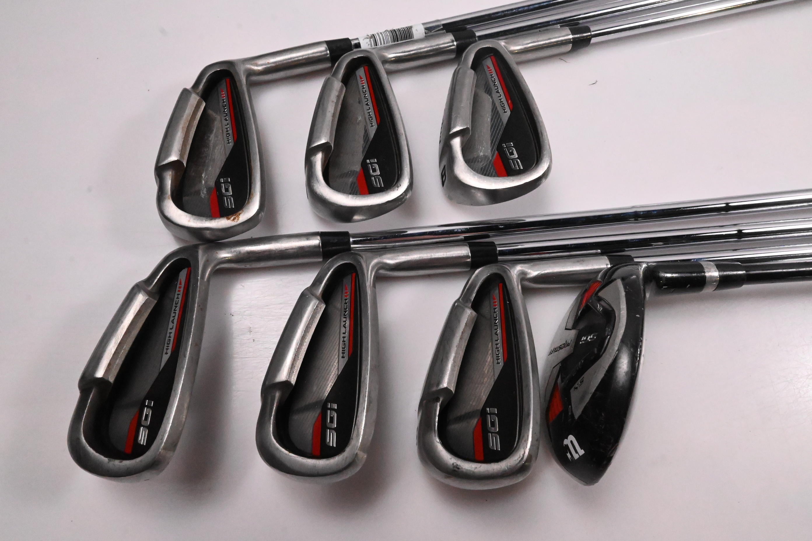 Wilson Prostaff SGI Irons / 5h+6-PW+SW / Regular Flex Wilson Prostaff SGI Shafts