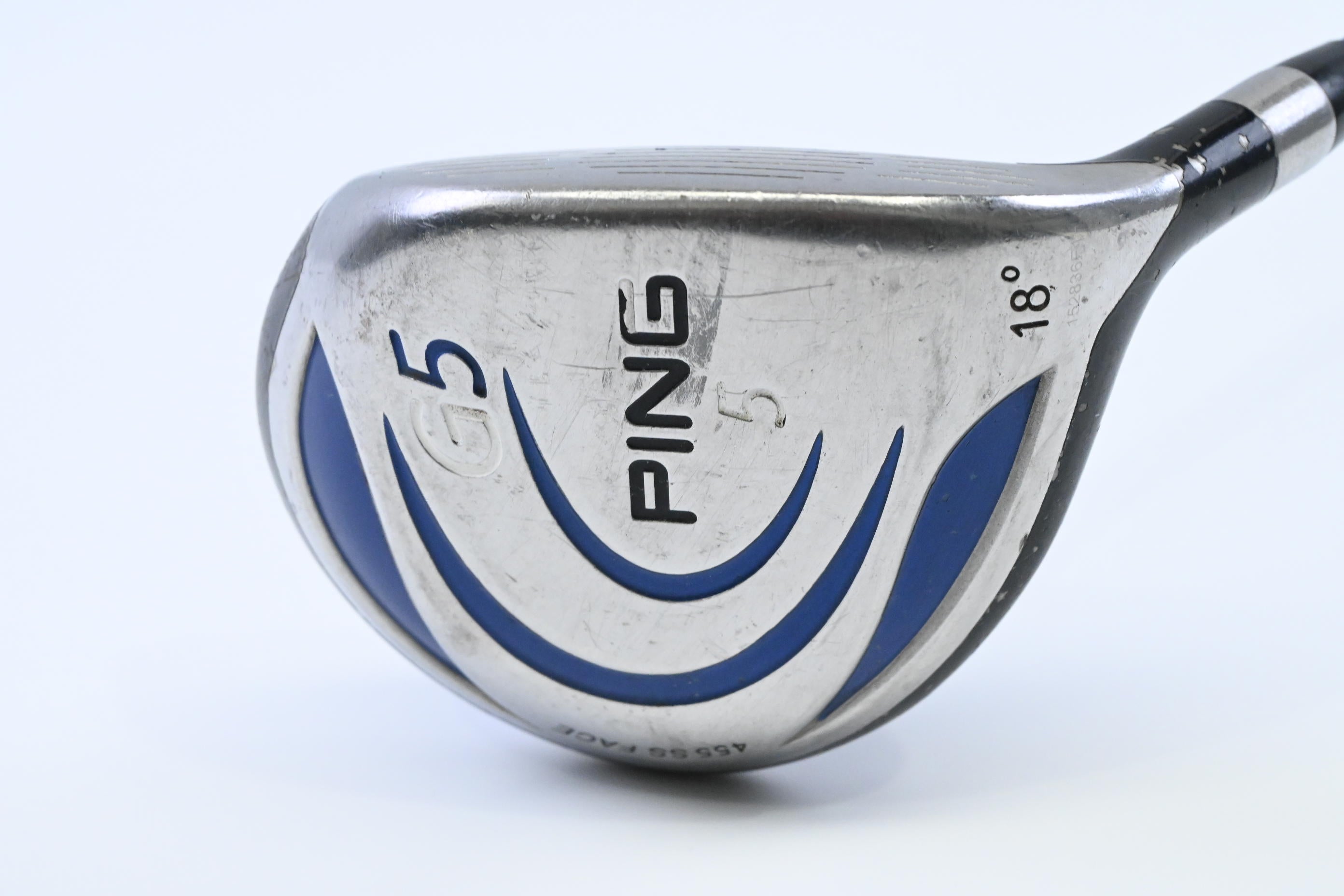 Ping G5 #5 Wood / 18 Degree / Regular Flex Grafalloy ProLaunch Blue 75 Shaft