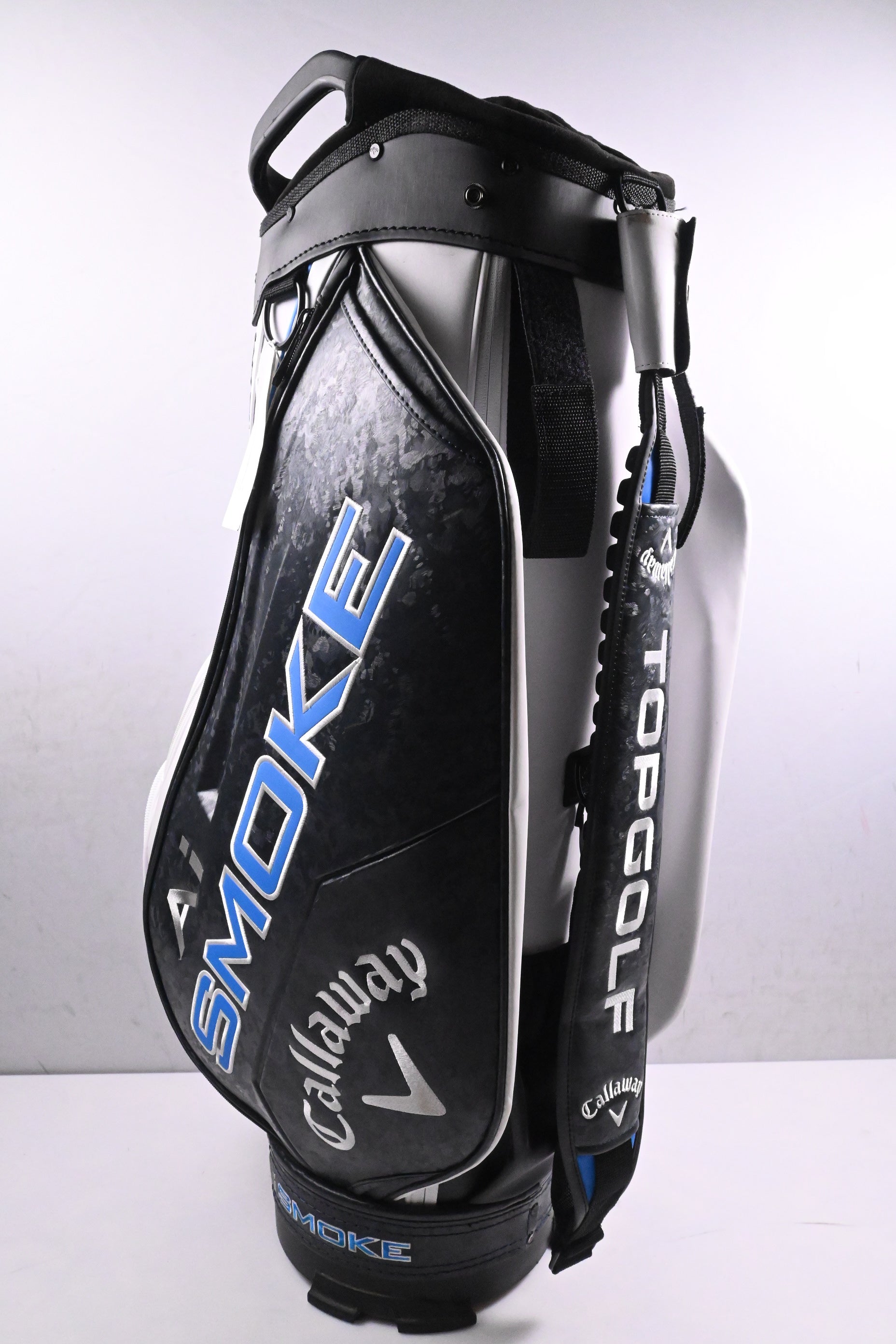 Callaway Paradym Ai Smoke Tour Bag / 14-Way Divider / Black, White, Blue
