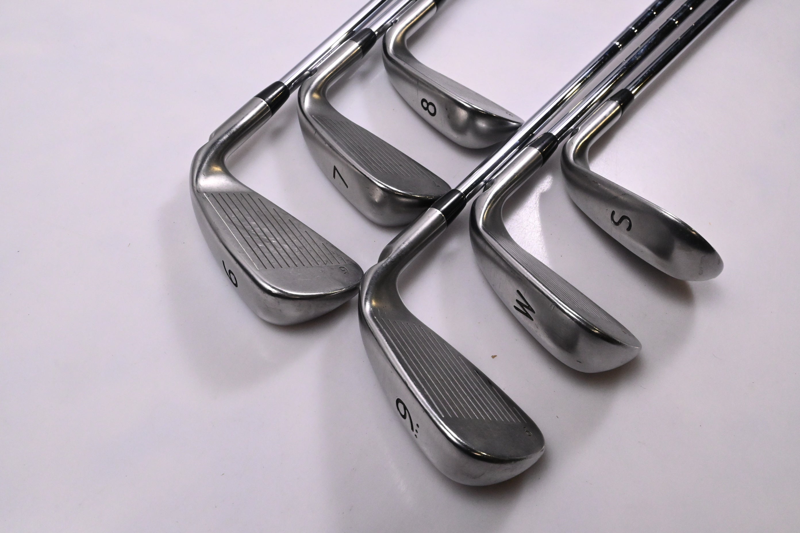 Left Hand Ping G Series Irons / 6-PW+SW / Blue Dot / Senior Flex CFS Distance