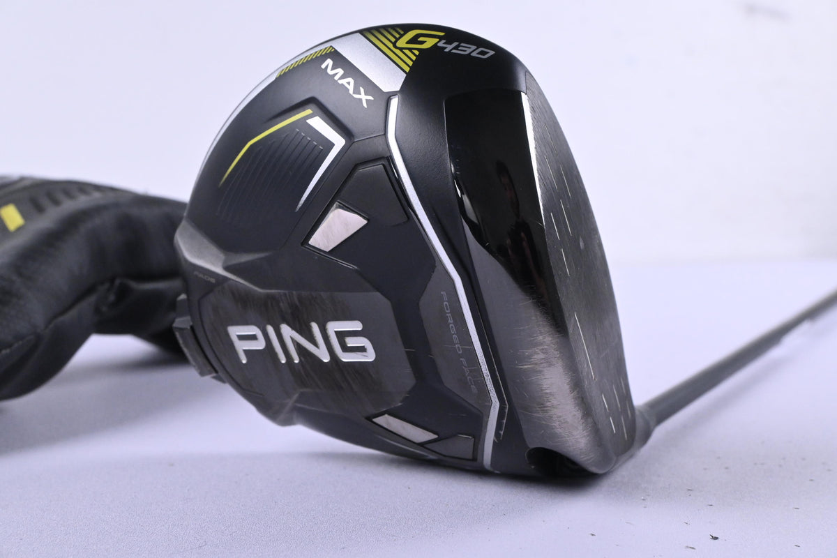 Ping G430 Max Driver / 9 Degree / Stiff Flex Ping Alta CB Black 55 Shaft