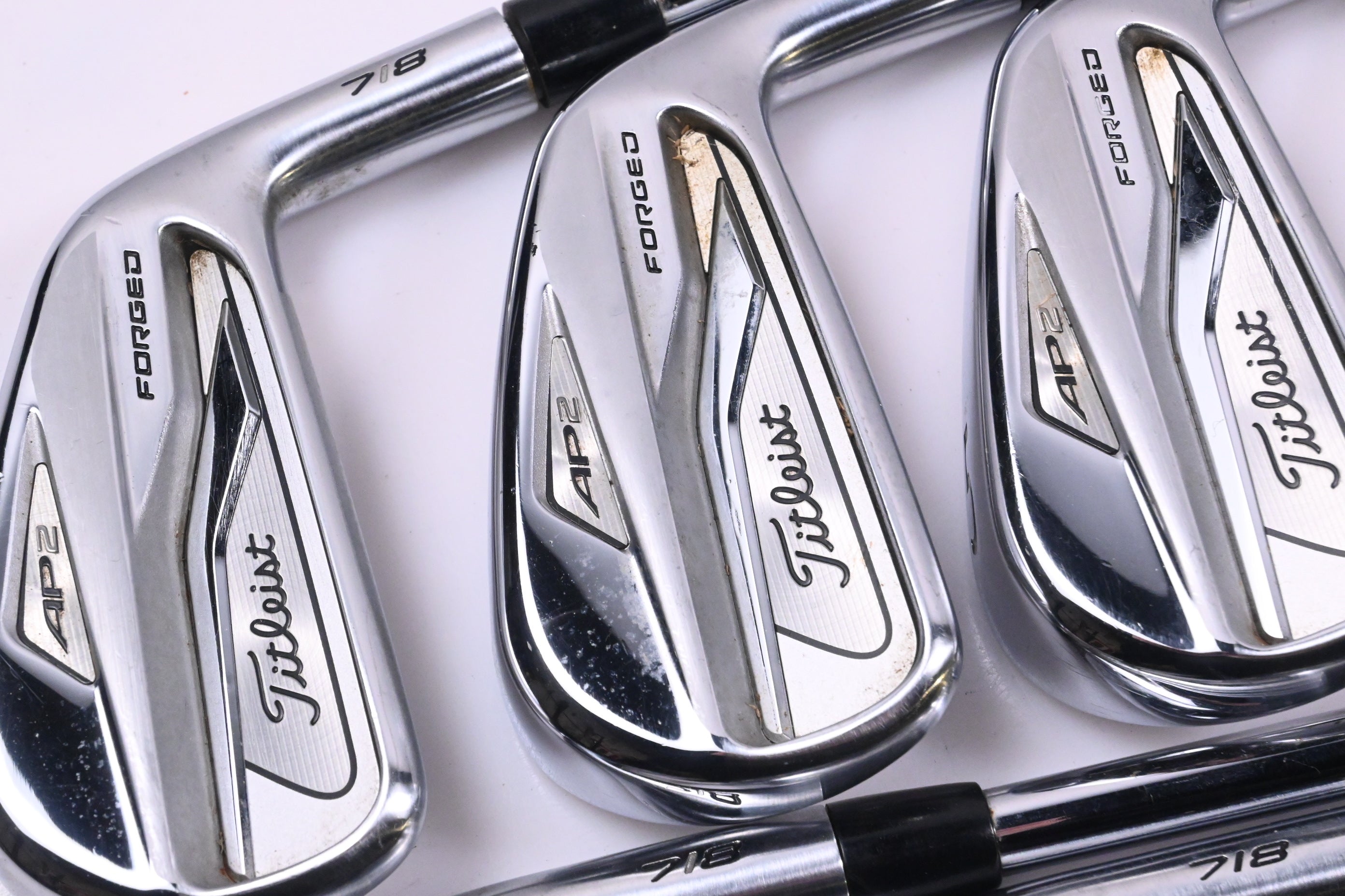 Titleist 718 AP2 Irons / 3-PW / Regular Flex AMT Red R300 Shafts