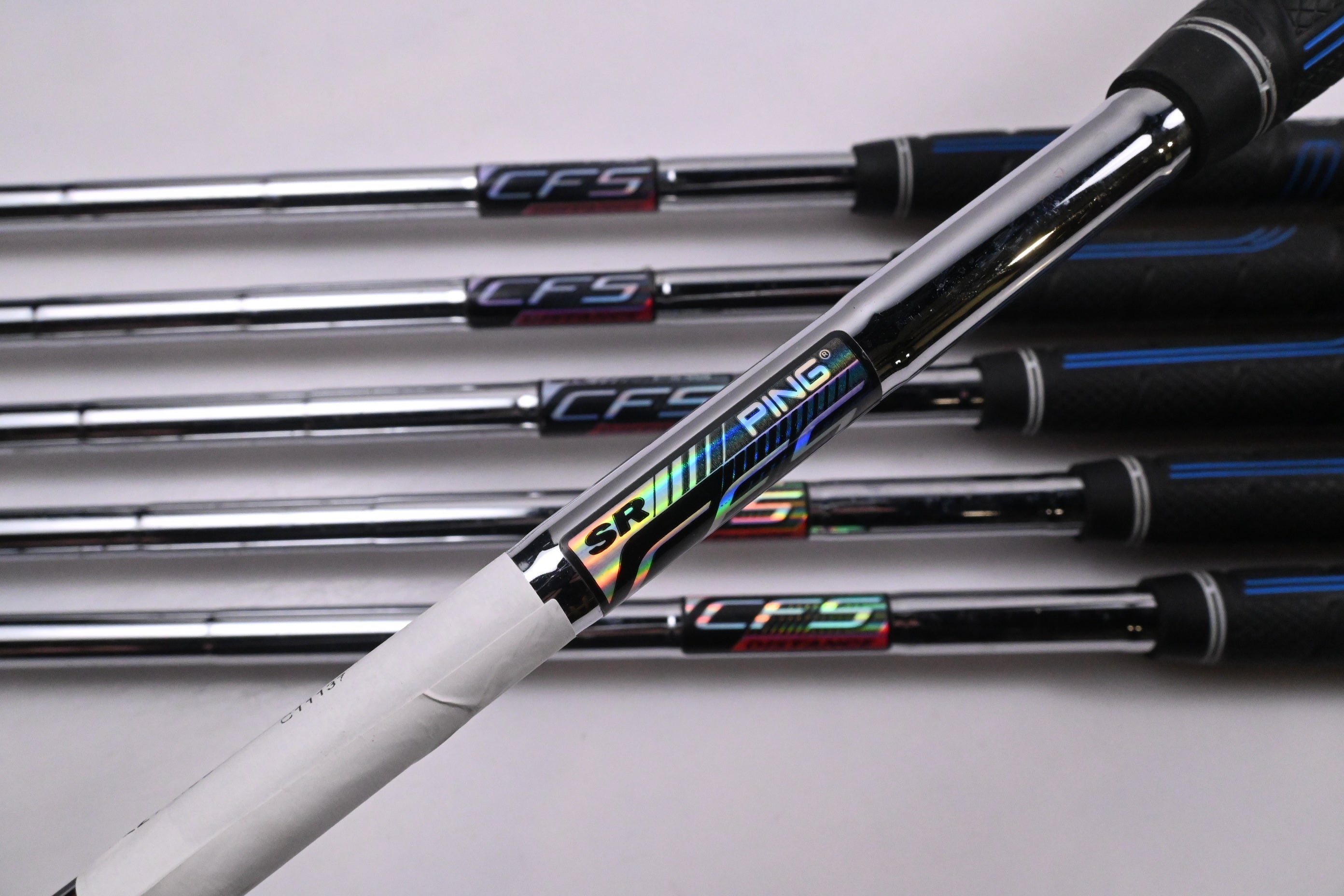 Left Hand Ping G Series Irons / 6-PW+SW / Blue Dot / Senior Flex CFS Distance