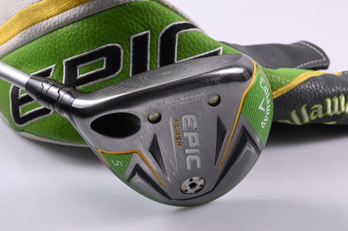 Left Hand Callaway Epic Flash #5 Wood / 18 Degree / Senior Flex EvenFlow 55