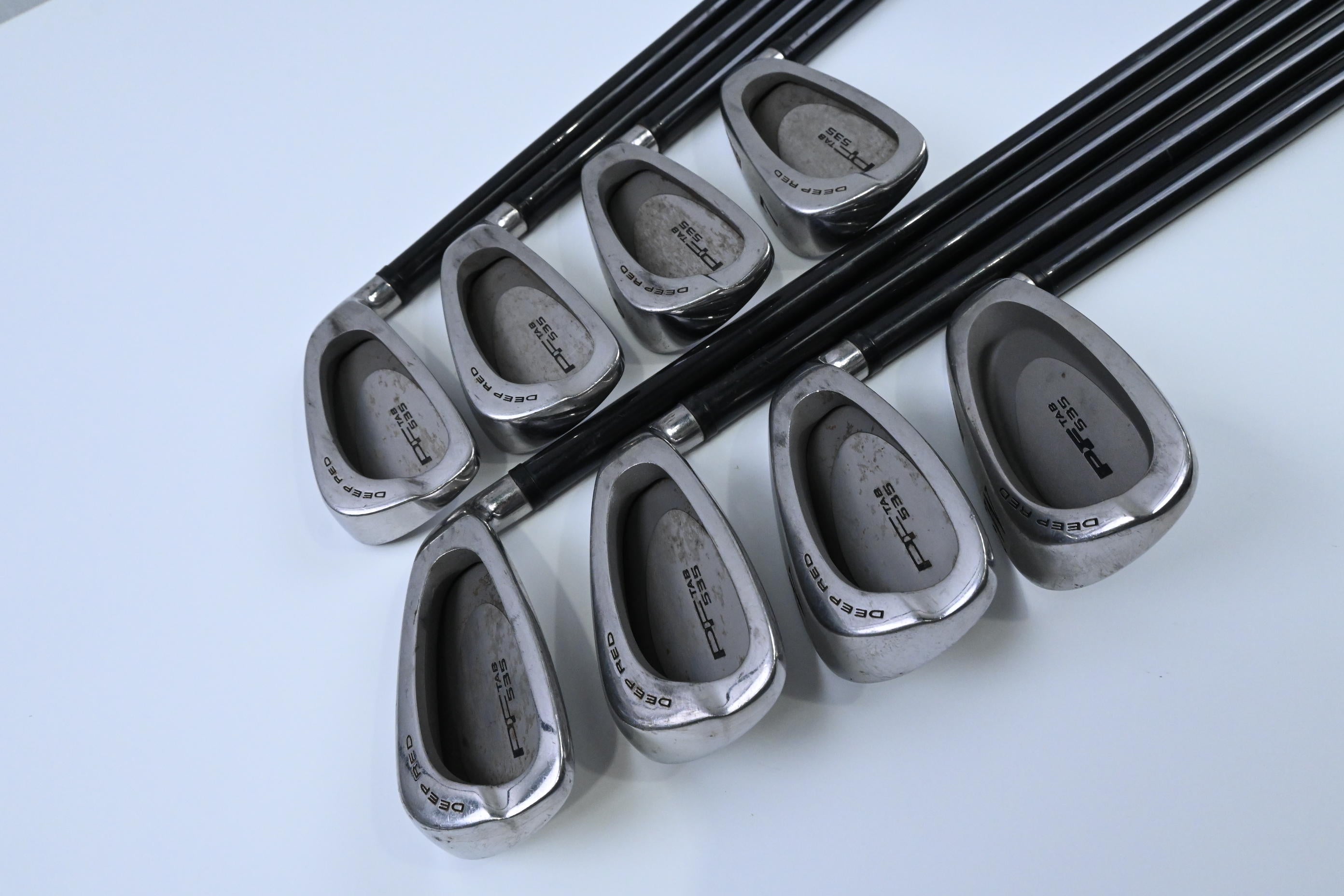 Wilson Deep Red Irons / 4-PW+SW / Regular Flex Wilson PF-V Shafts