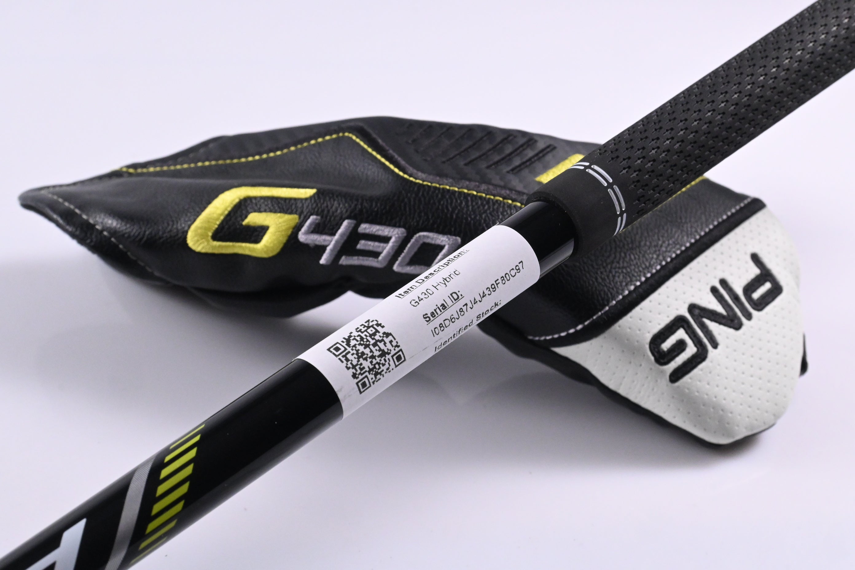 Ping G430 #4 Hybrid / 22 Degree / Regular Flex Ping Alta CB Black 70 Shaft