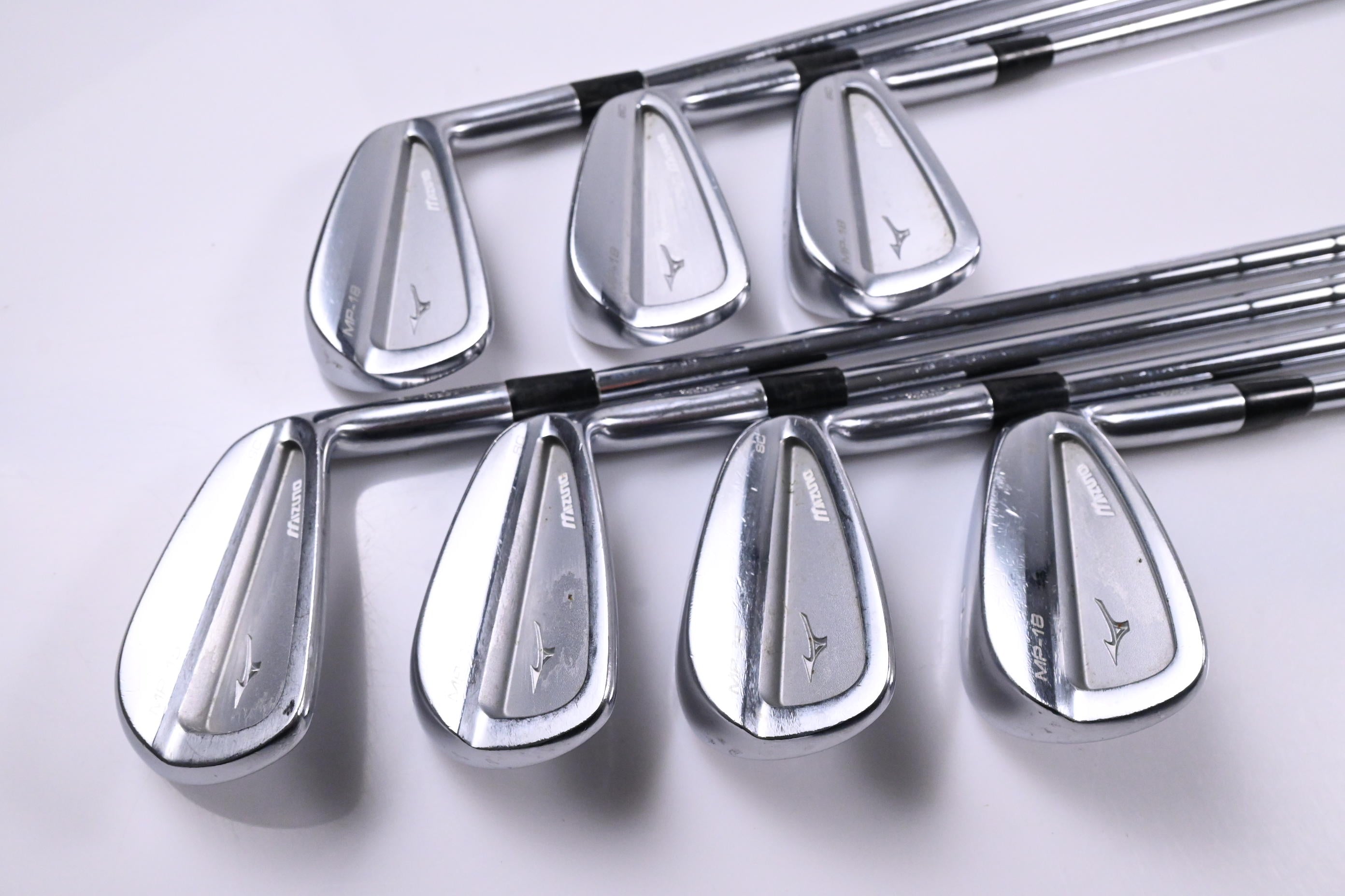 Mizuno MP-18 SC Irons / 4-PW / Stiff Flex KBS Tour 90 Steel Shafts
