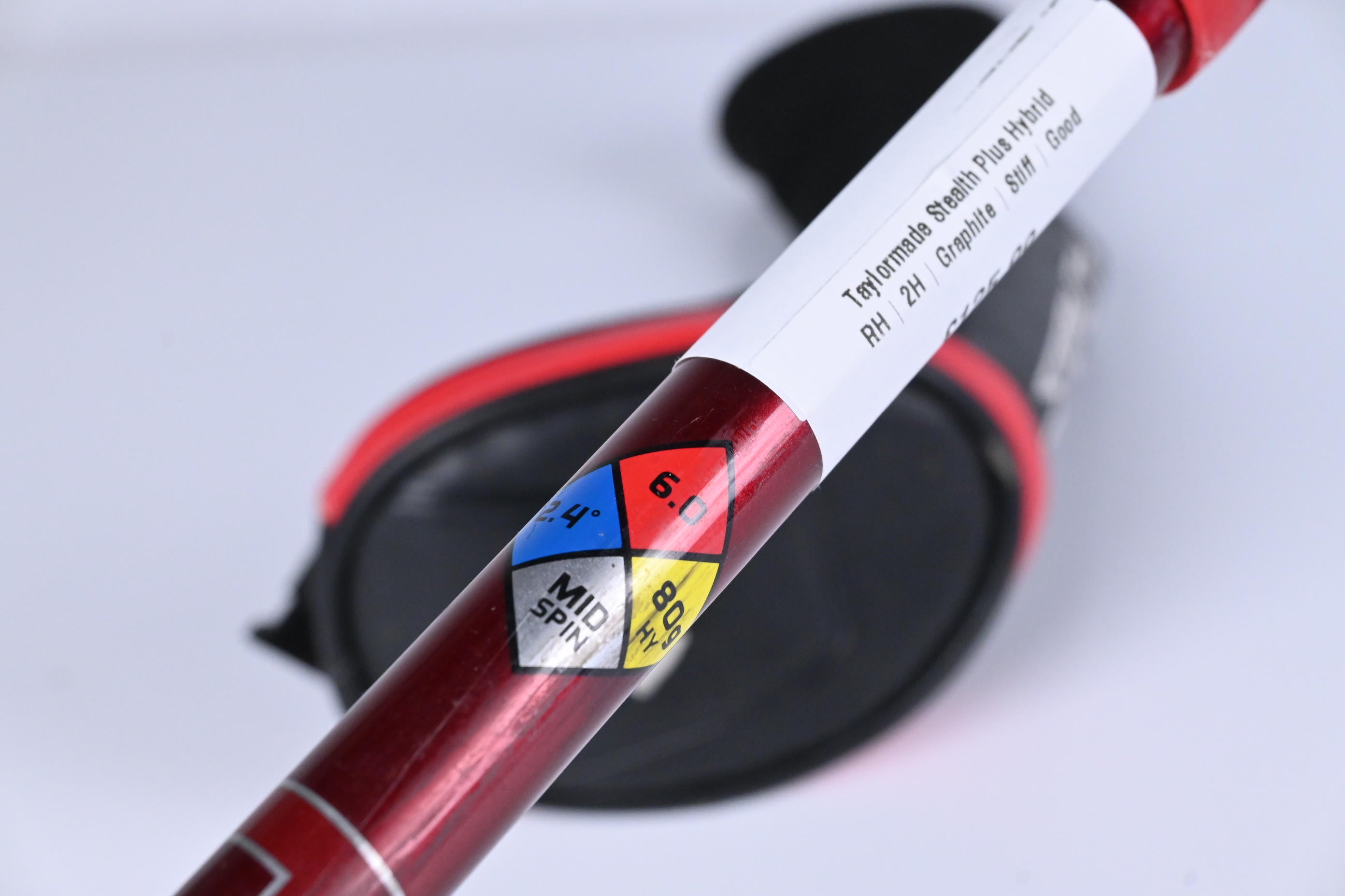 Taylormade Stealth Plus #2 Hybrid / 17 Degree / Stiff Flex HZRDUS Smoke Red RDX