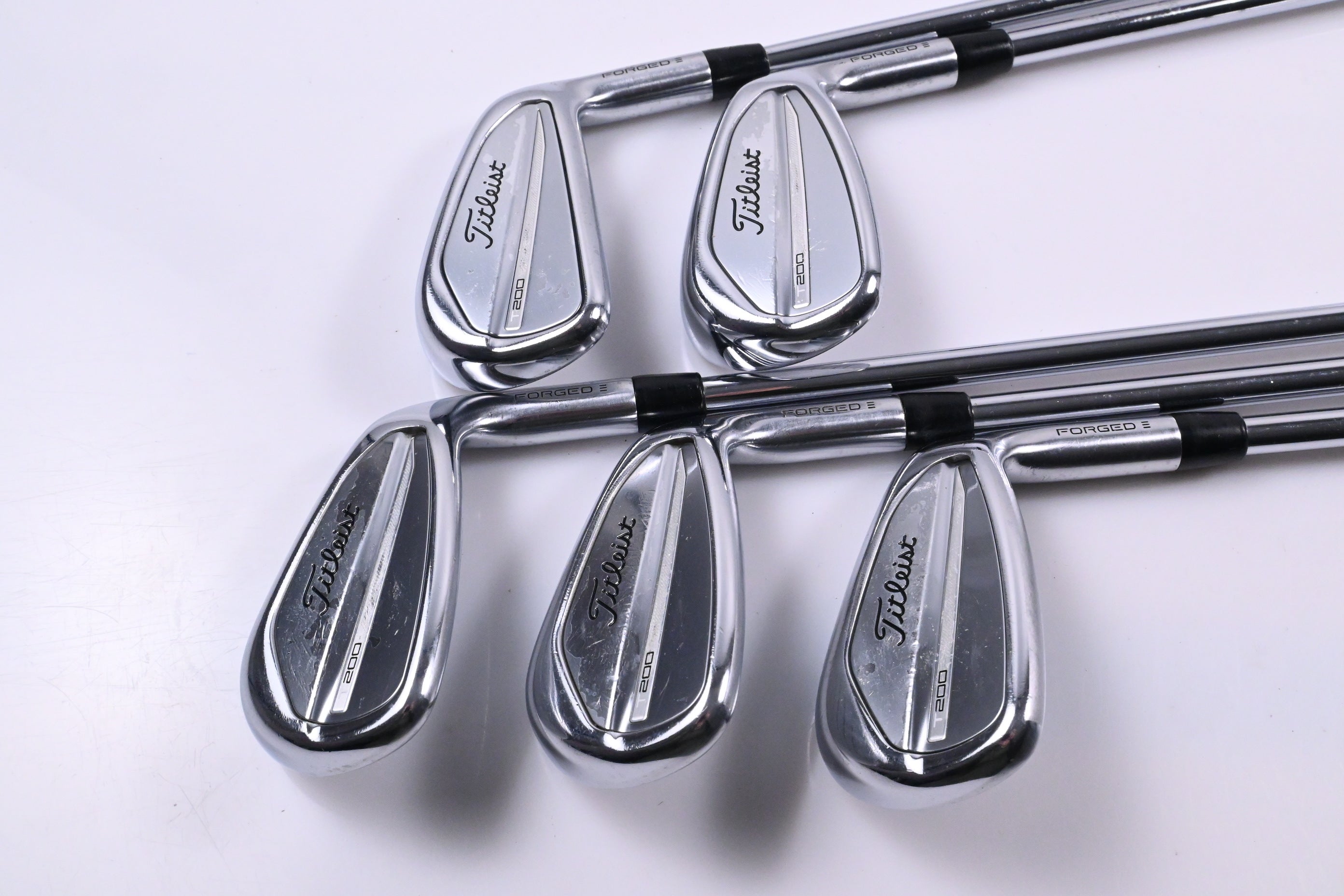 Titleist T200 2023 Irons / 7-PW+48° / Stiff Flex AMT Black S300 Shafts