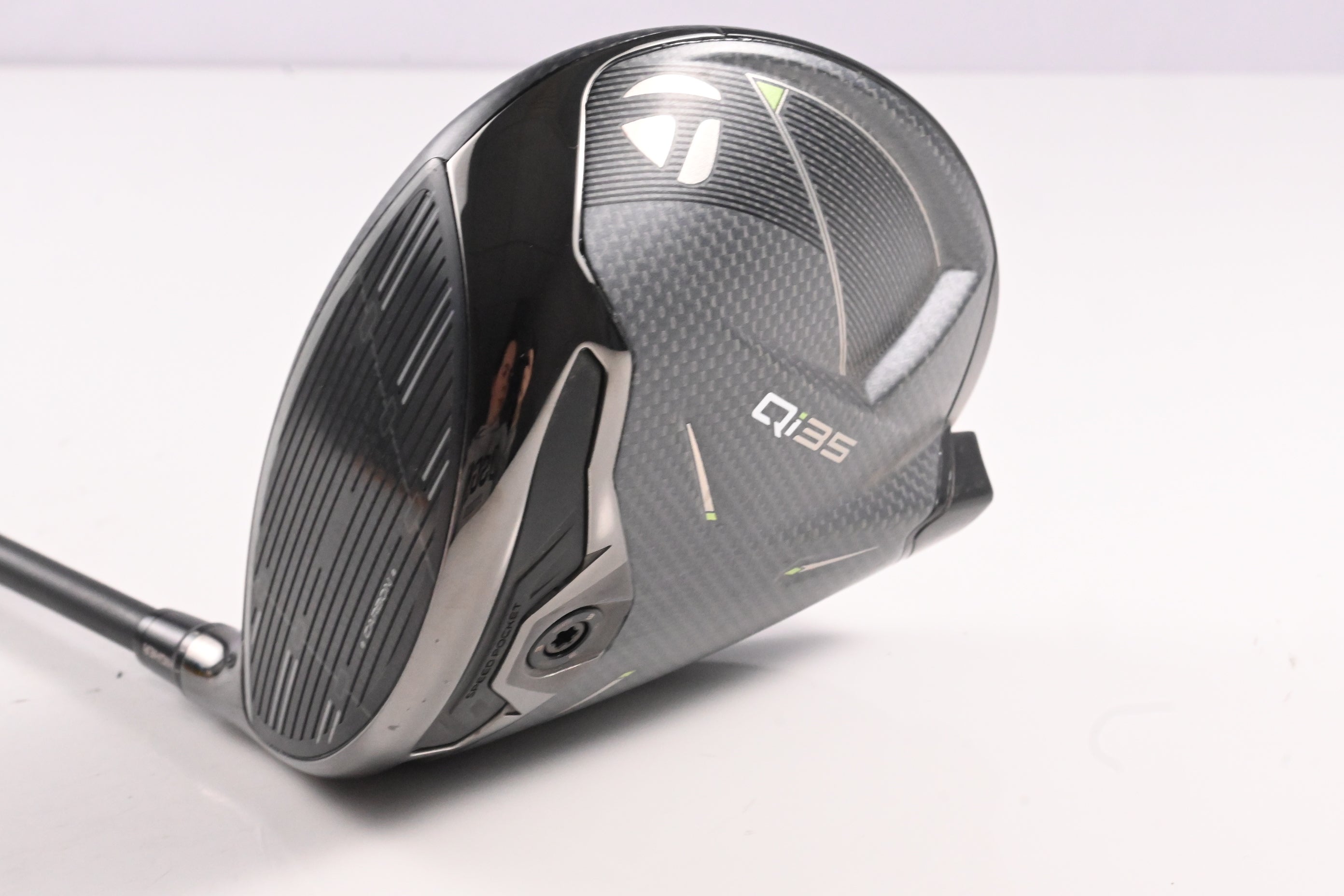 Left Hand Taylormade Qi35 Driver / 10.5 Degree / Stiff Flex Kai'li Blue CB