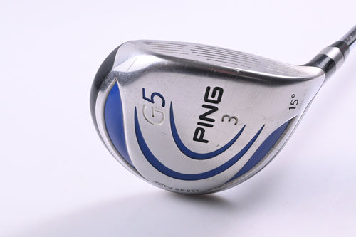 Ping G5 #3 Wood / 15 Degree / Regular Flex Steel Unbranded Shaft