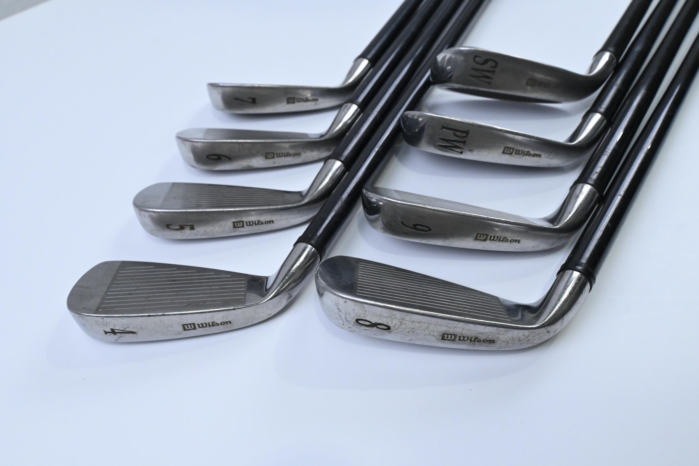 Wilson Deep Red Irons / 4-PW+SW / Regular Flex Wilson PF-V Shafts