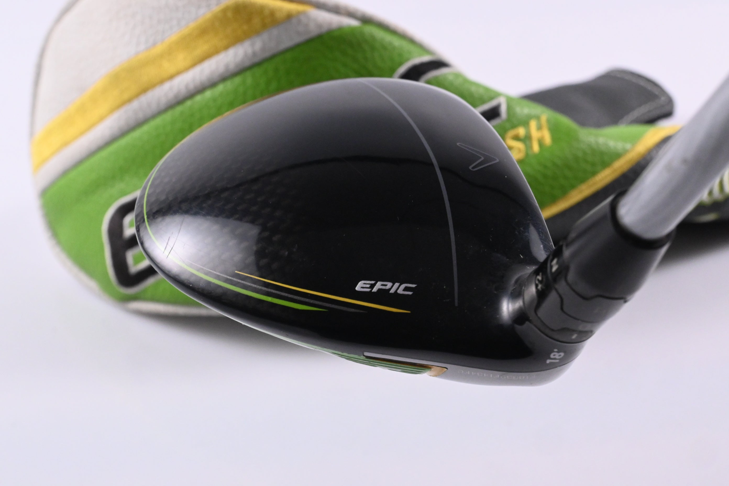 Left Hand Callaway Epic Flash #5 Wood / 18 Degree / Senior Flex EvenFlow 55