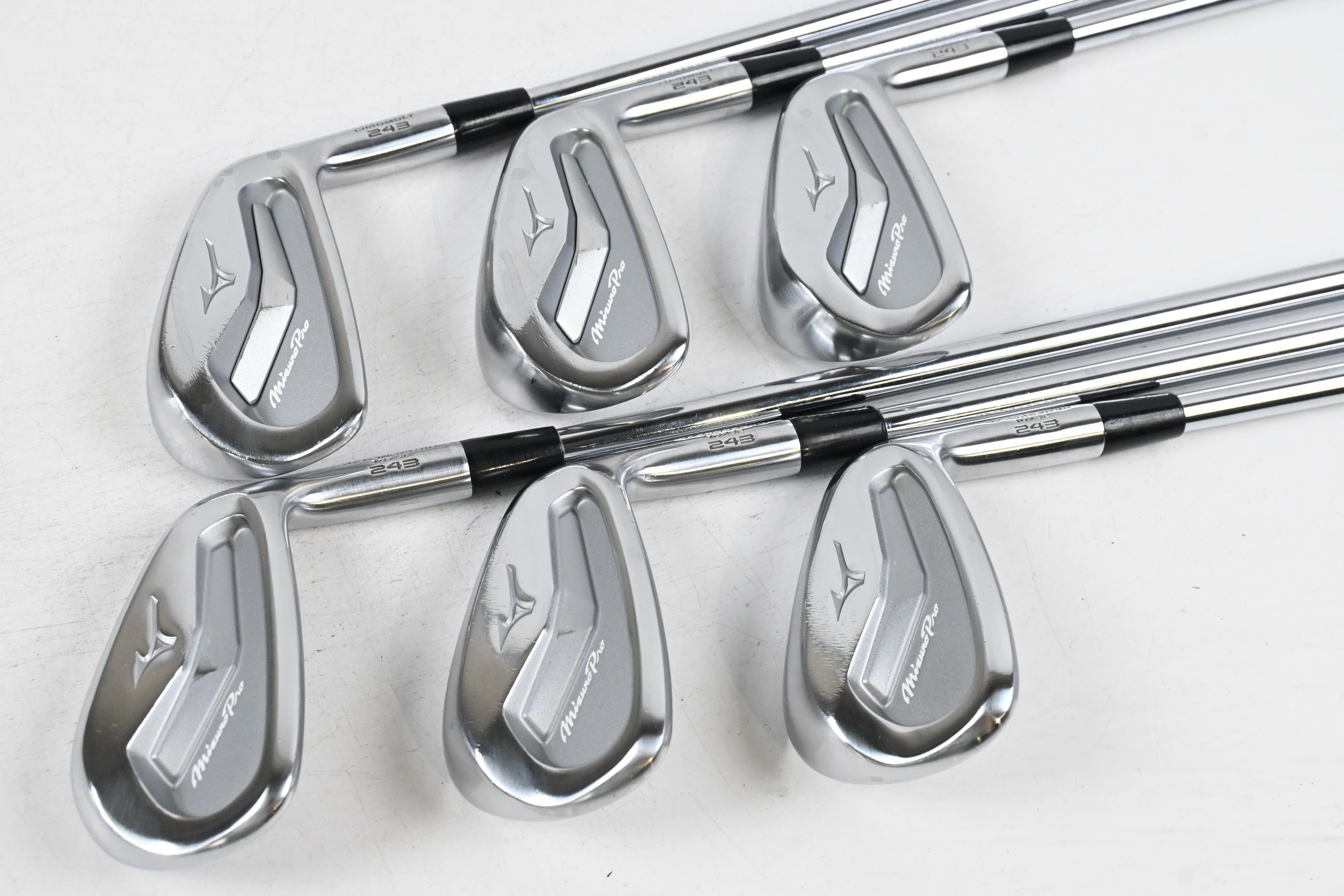 Mizuno Pro 243 Irons / 5-PW / X-Flex Project X Precision Rifle Shafts