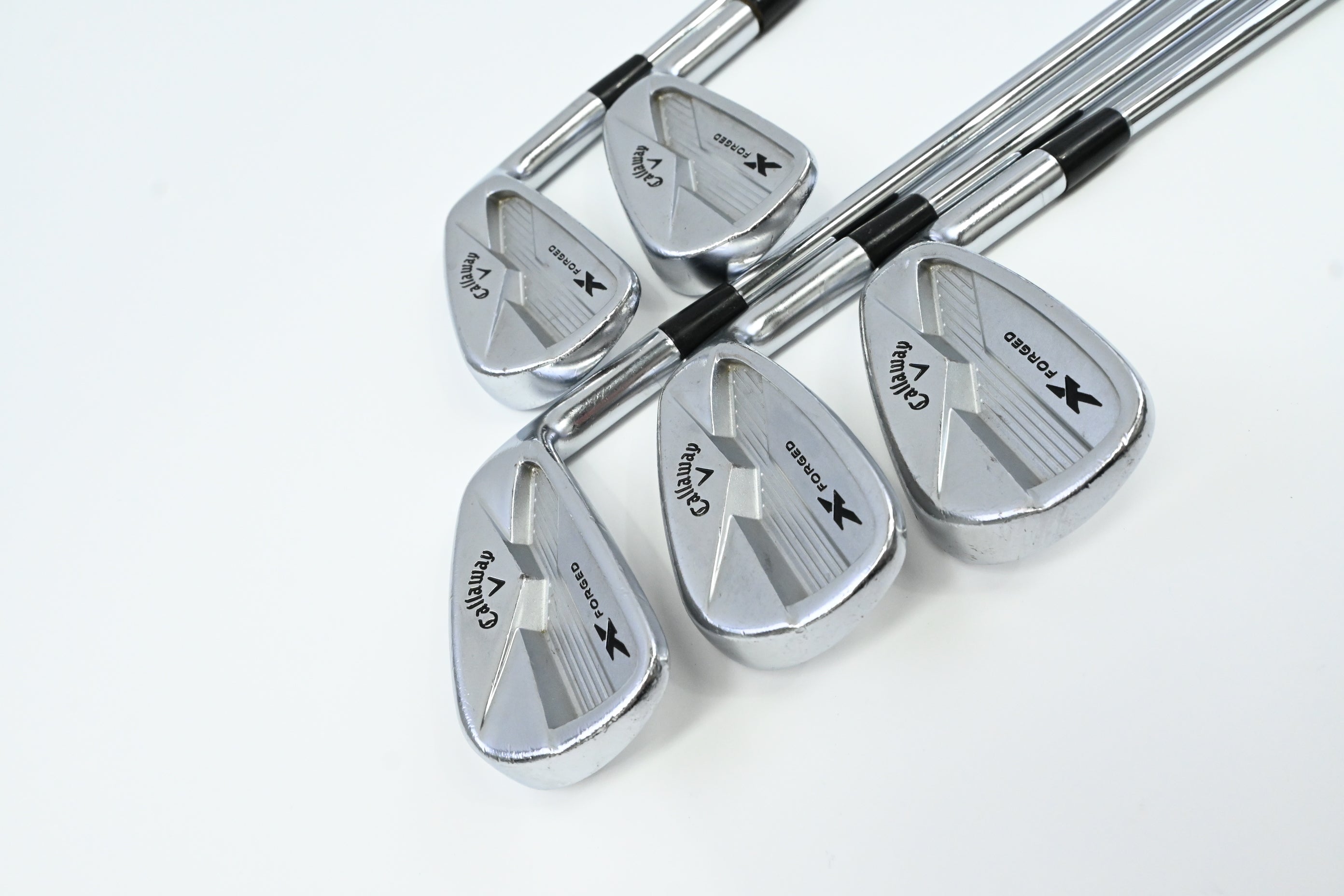 Callaway X-Forged 2018 Irons / 5-9 / Stiff Flex AMT S300 Tour White
