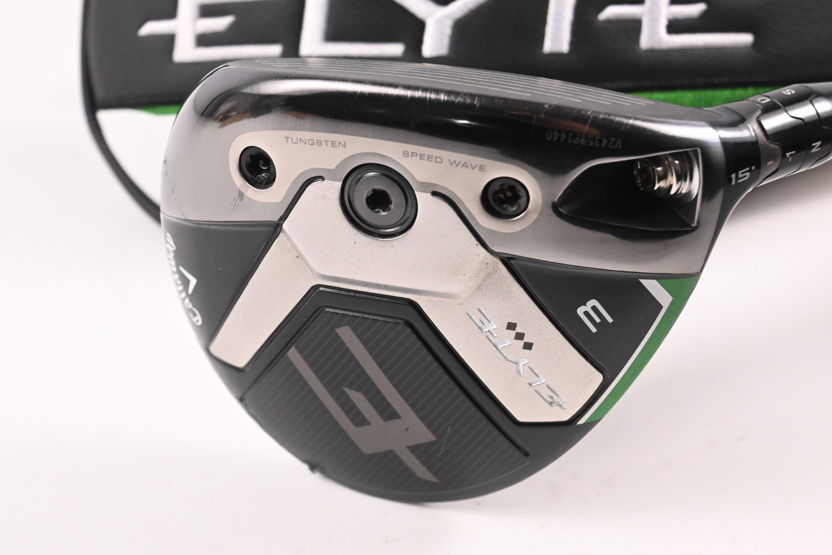 Callaway Elyte Triple Diamond #3 Wood / 15 Degree / Stiff Flex Tensei 1K Black