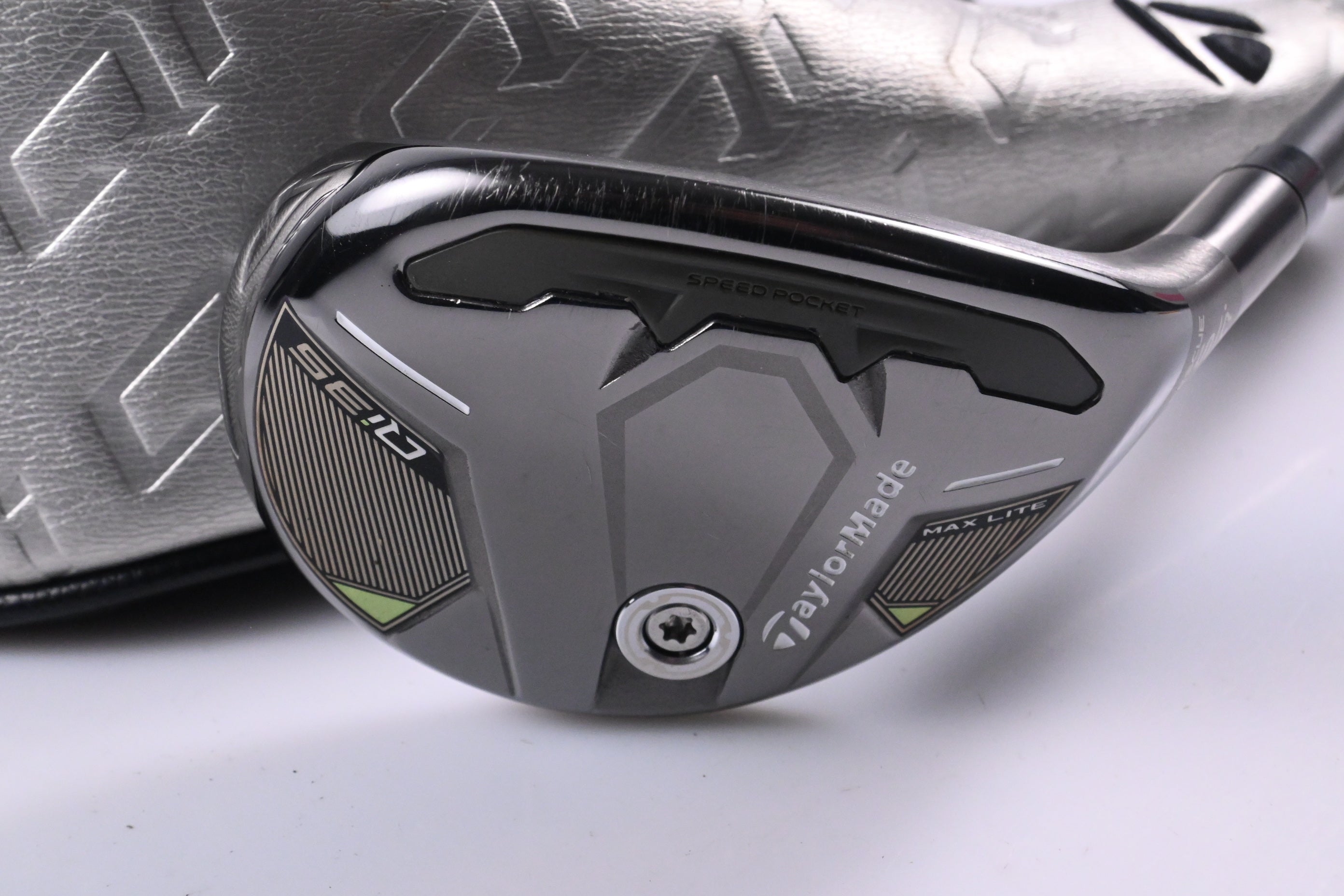 Taylormade Qi35 Max Lite #5 Hybrid / 27 Degree / Senior Flex Vanquish Blue 5