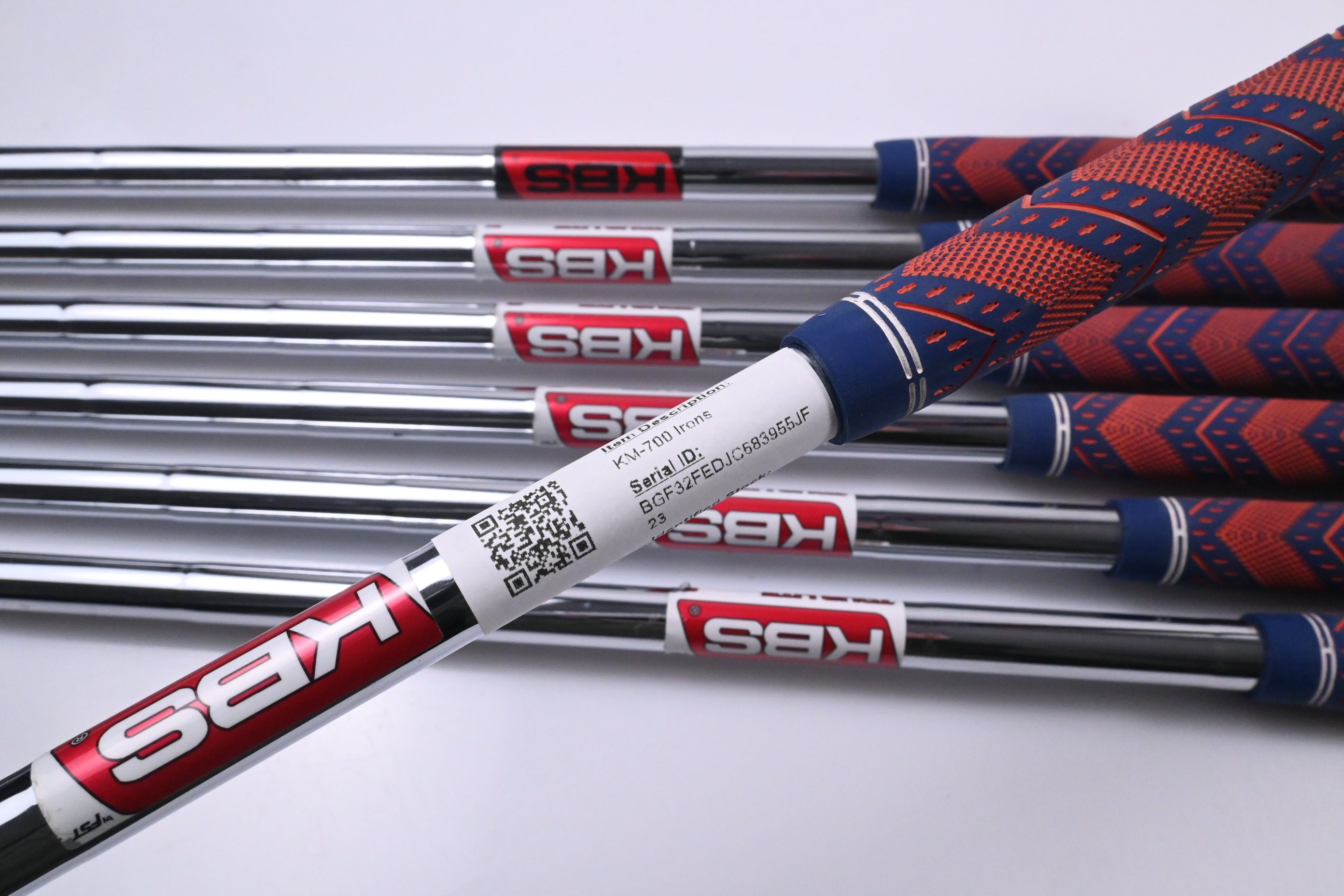Miura KM-700 Irons / 4-PW / Stiff Flex KBS Tour Lite Shafts